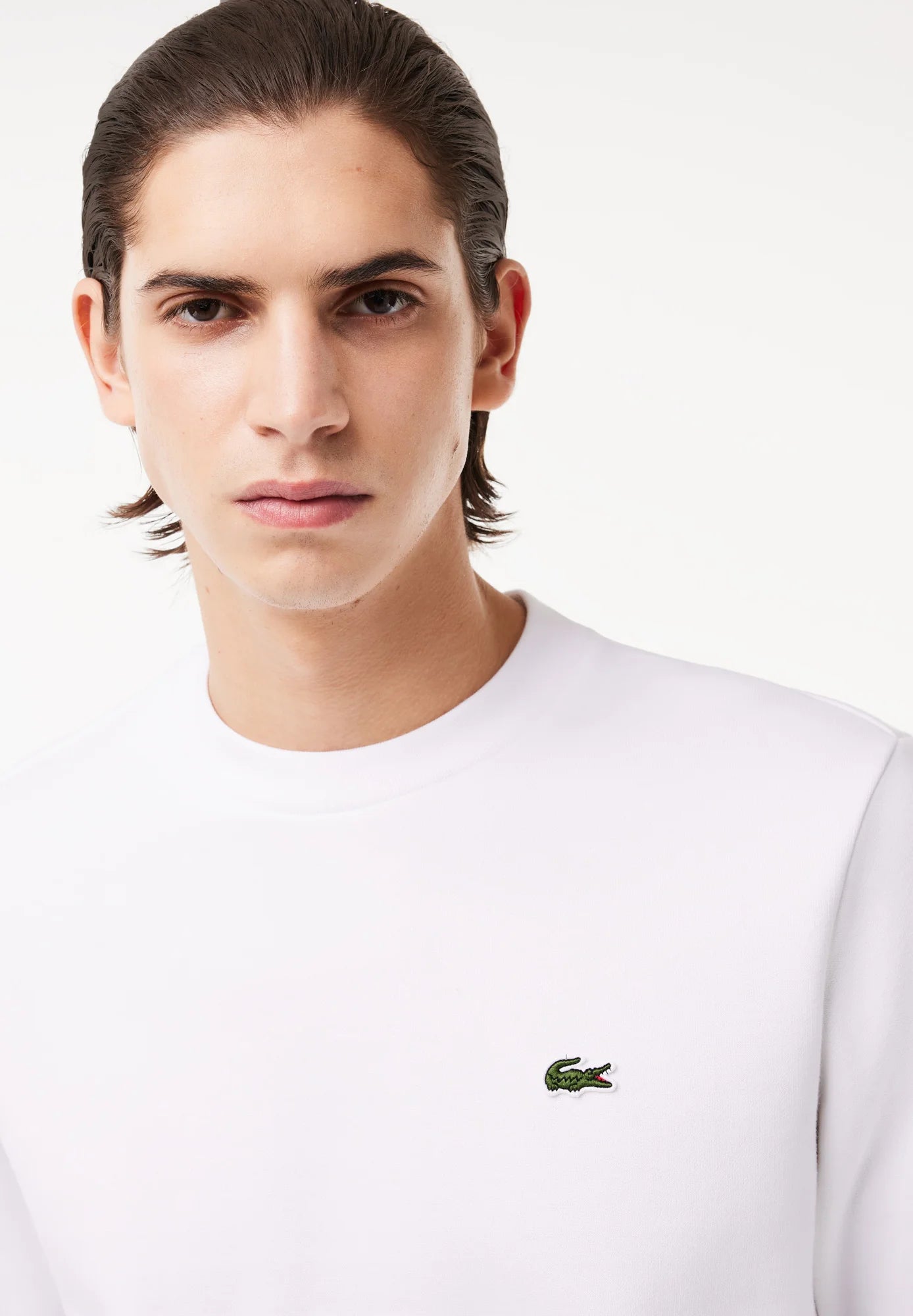 Lacoste Camisola Sweat Sh9801 White Branco_shot5