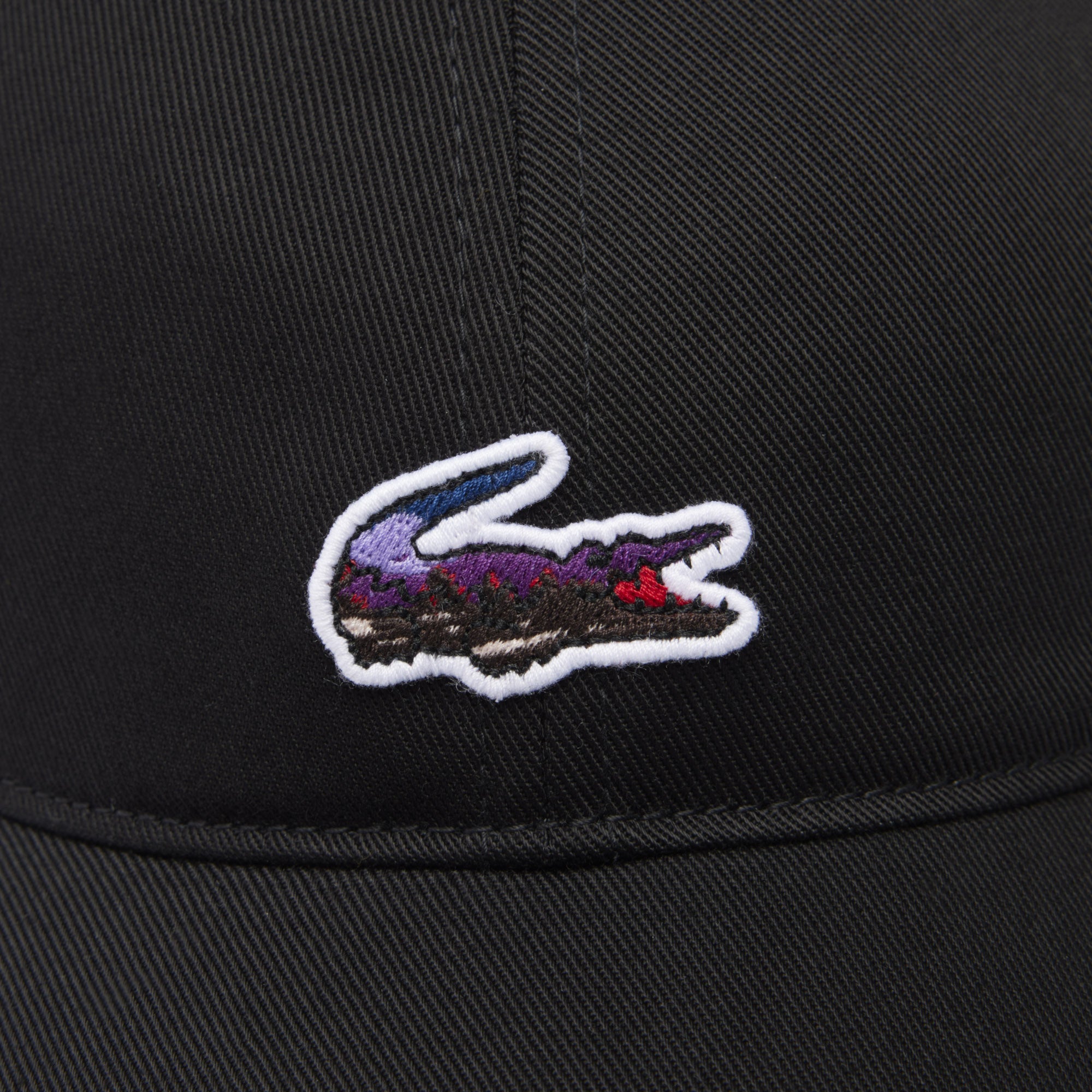 Lacoste Cap Hat Rk6055 Black Preto_shot3