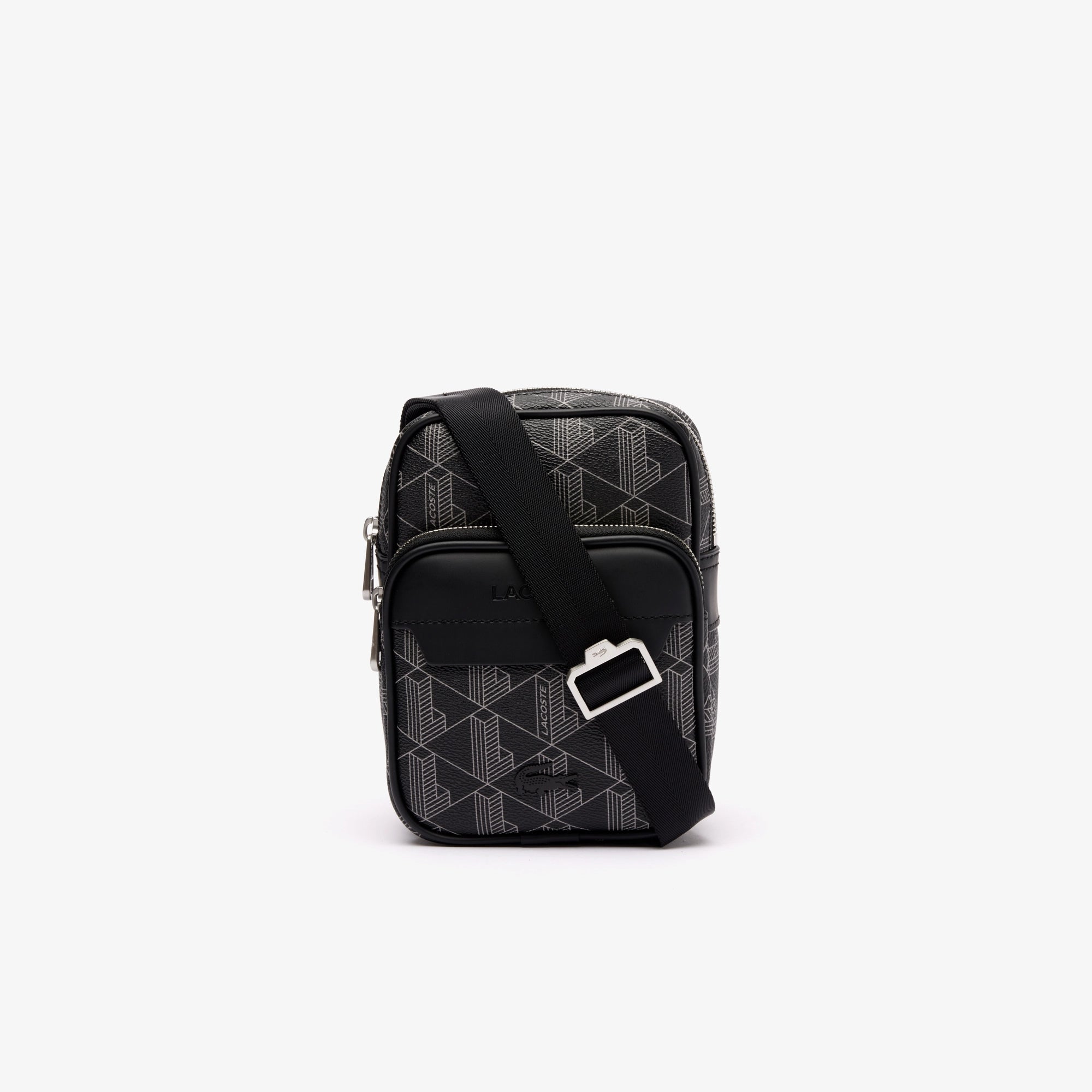 Lacoste Crossbody  Nh4409lx Black.logo Preto_shot1