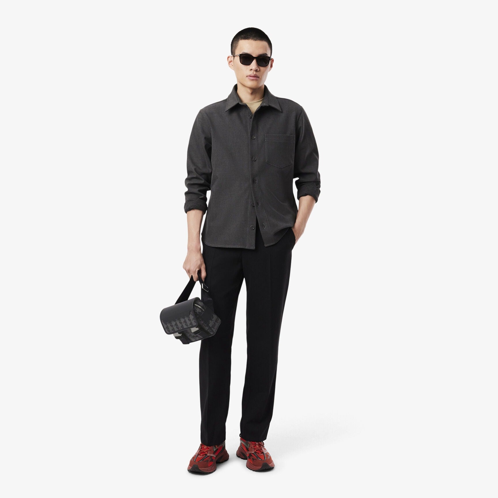 Lacoste Crossbody Nh3787lx Black.logo Preto_shot5