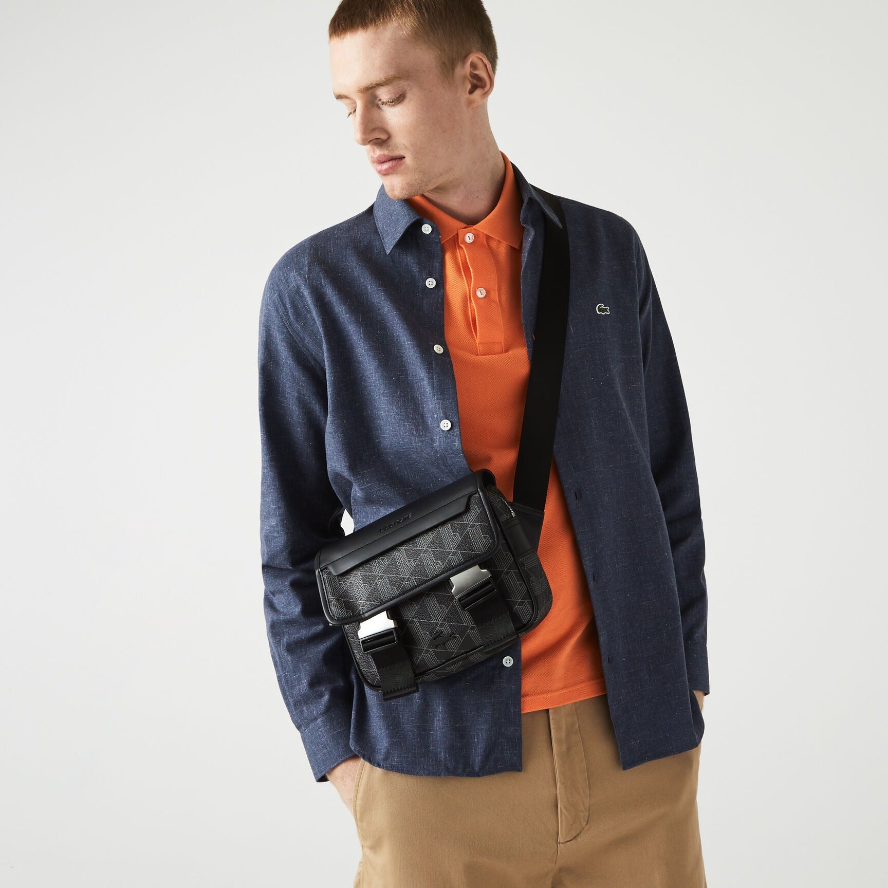 Lacoste Crossbody Nh3787lx Black.logo Preto_shot6