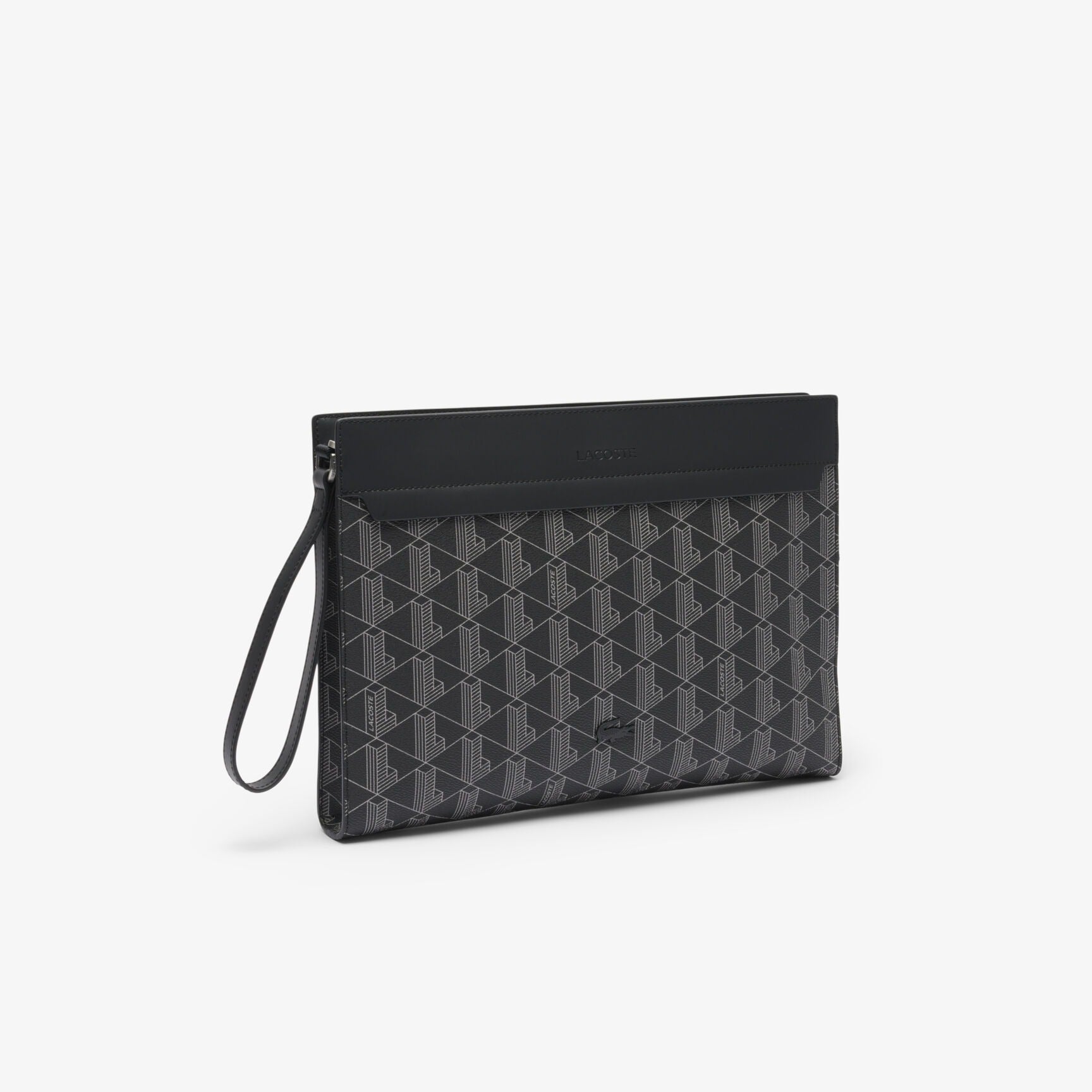 Lacoste Envelope Bag Nh5065lx Black.logo Preto_shot1