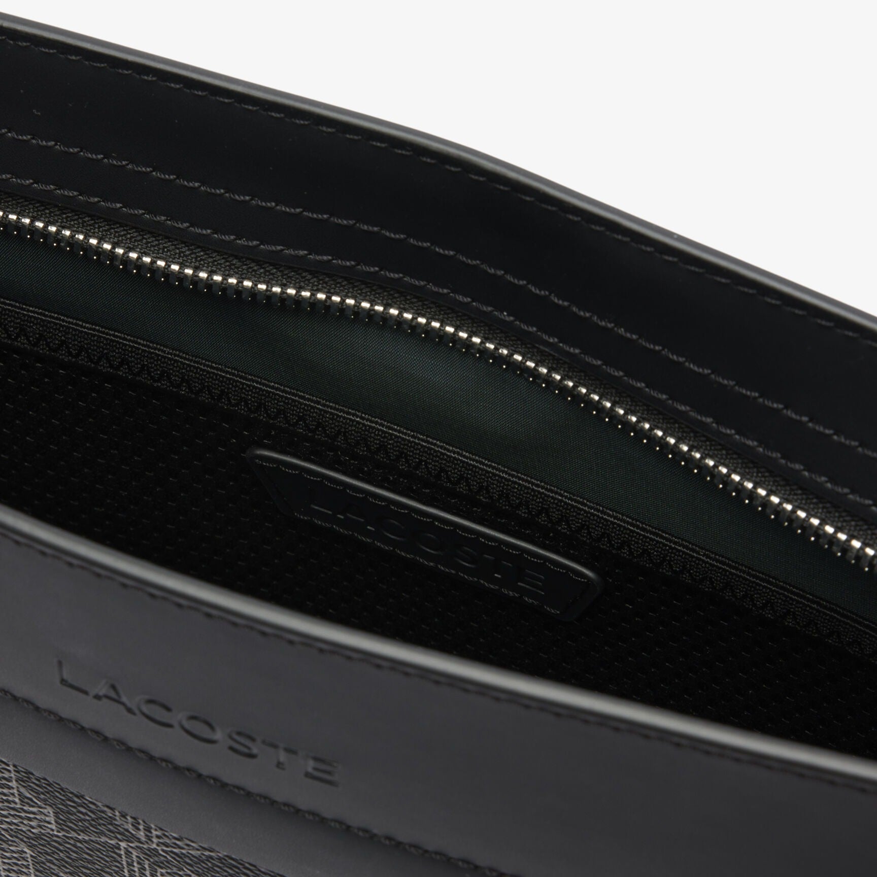 Lacoste Envelope Bag Nh5065lx Black.logo Preto_shot2