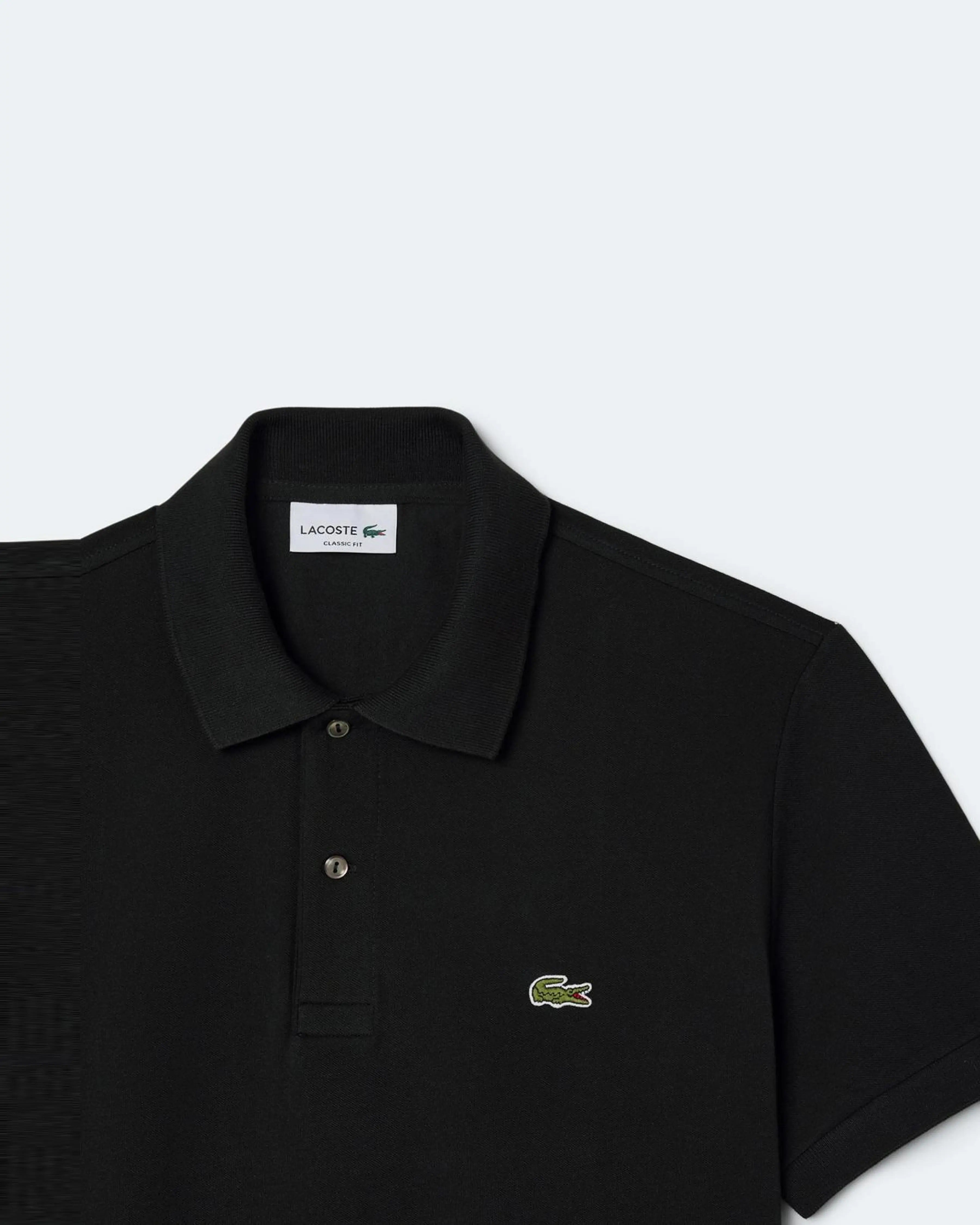 Lacoste Polo L1212 Black Preto_shot4