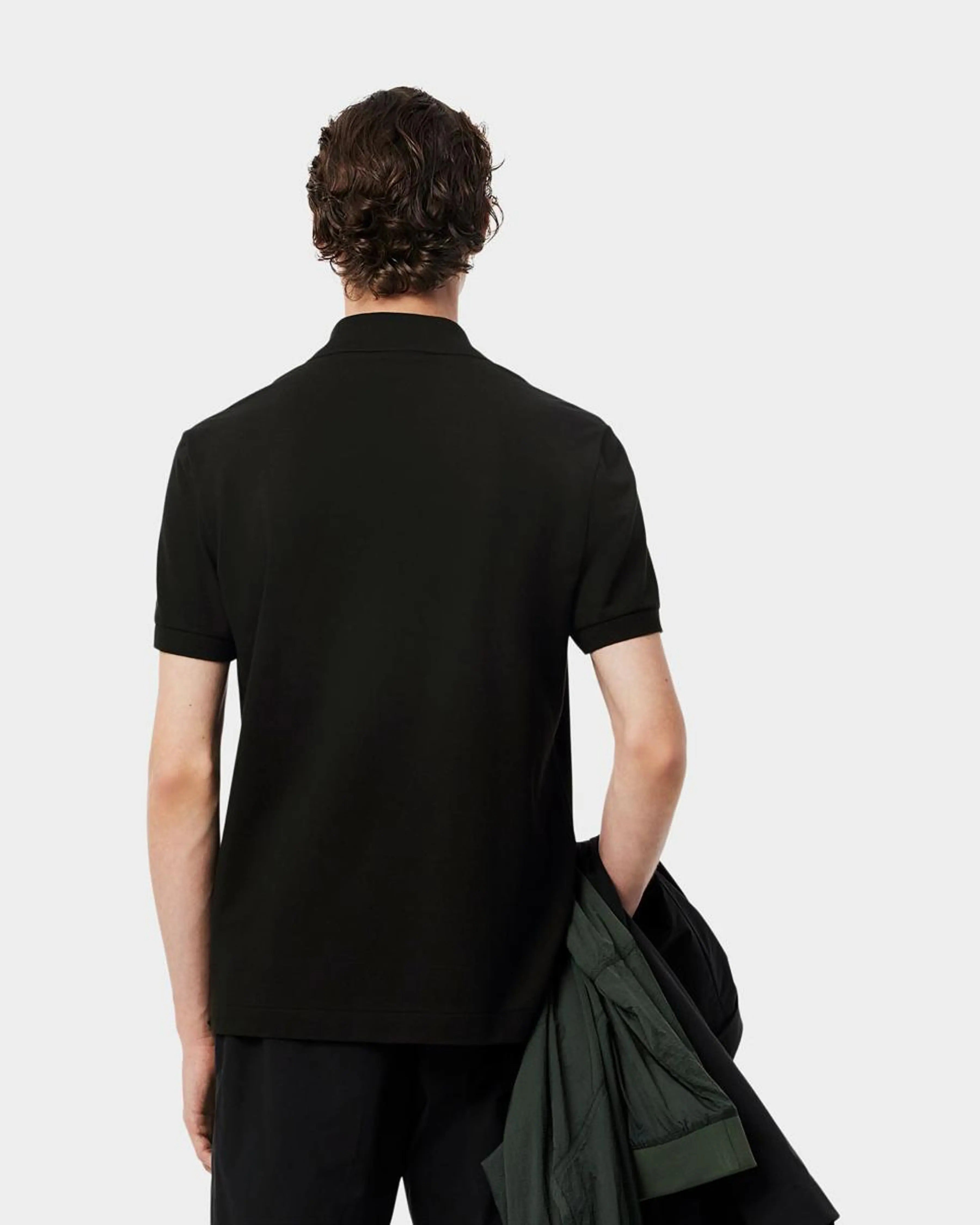 Lacoste Polo L1212 Black Preto_shot6