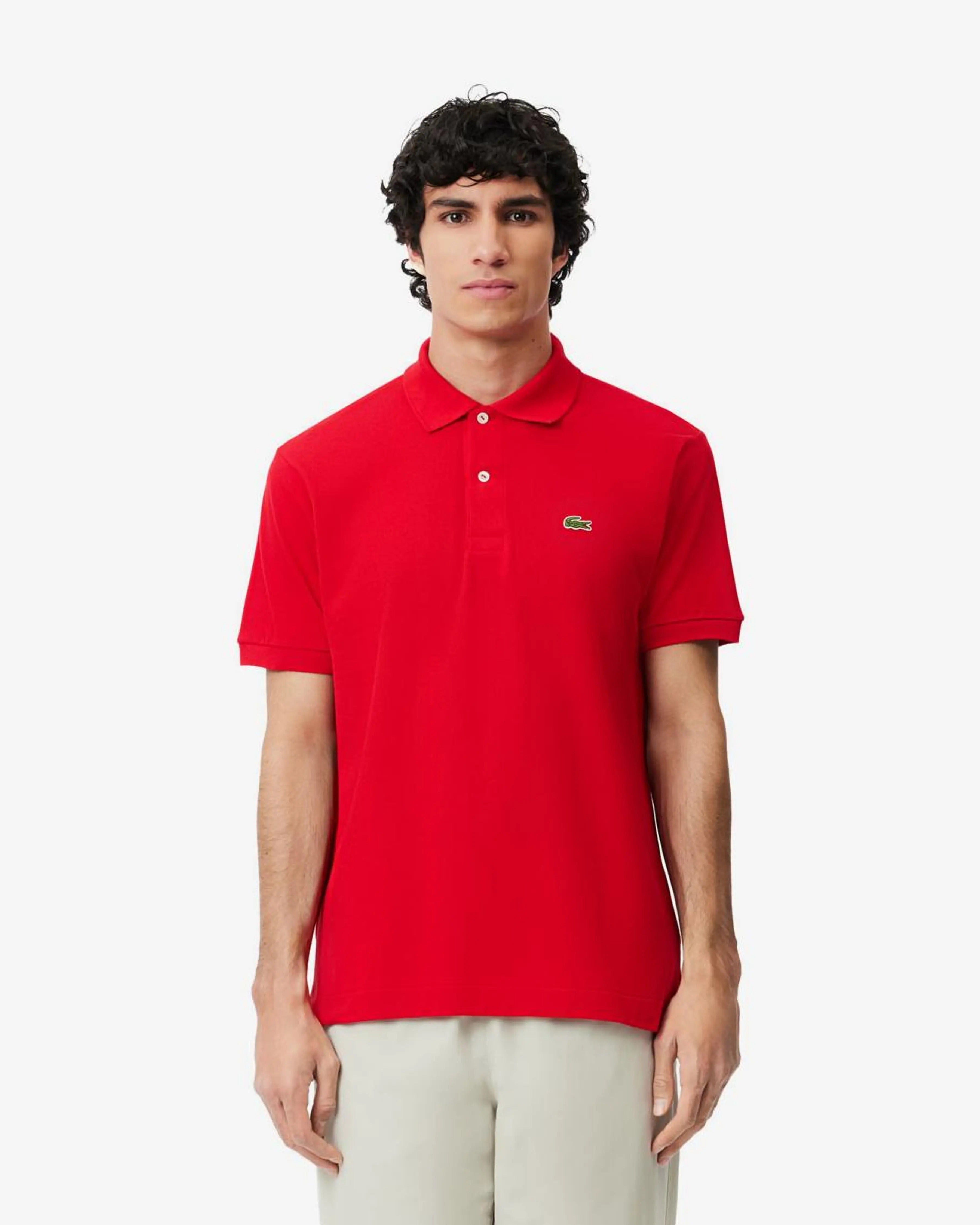 Lacoste Polo L1212 Red Vermelho_shot1