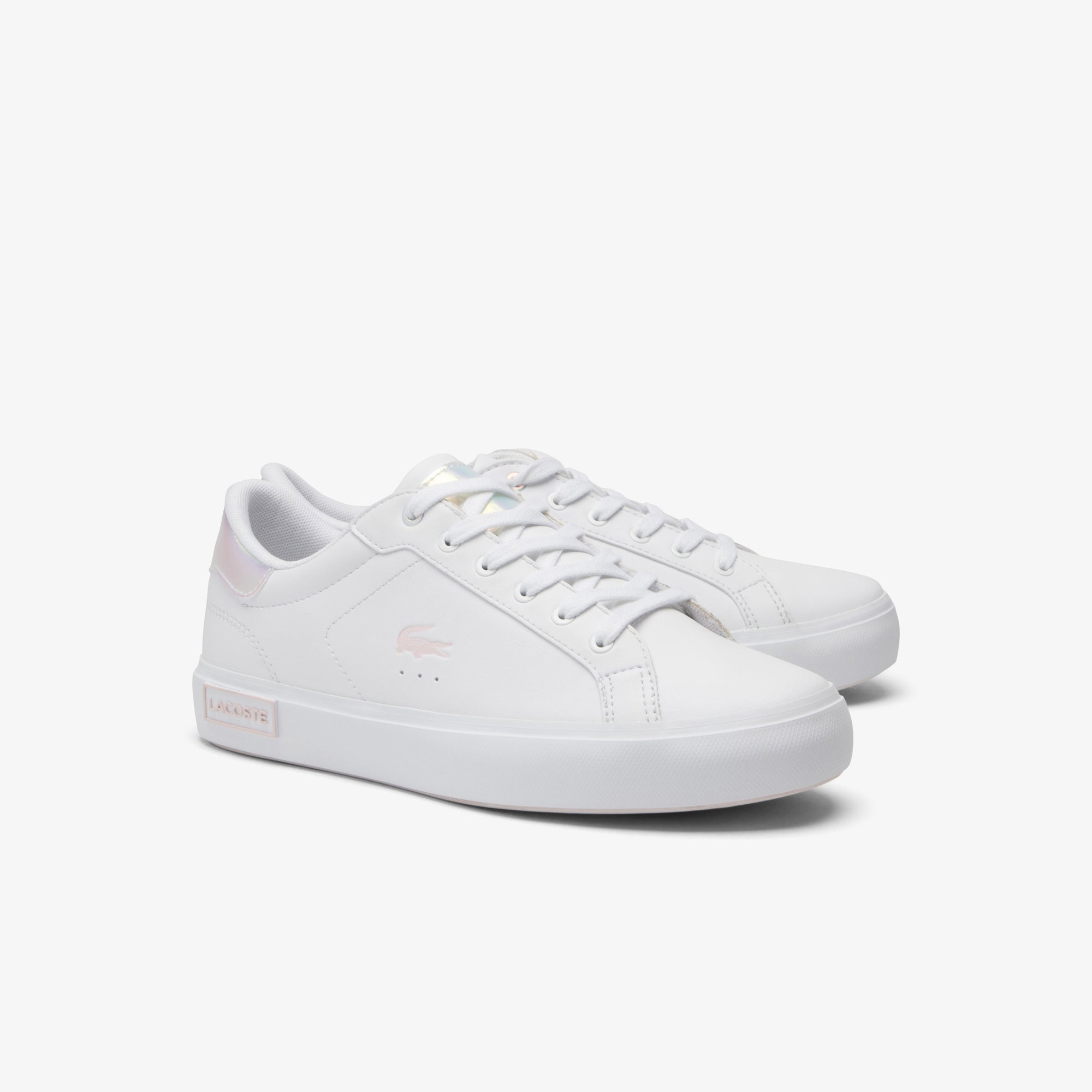 Lacoste Sapatilhas Sneakers Shoes  J Powercourt Whi Lt.pin Branco Rosa Claro_shot2