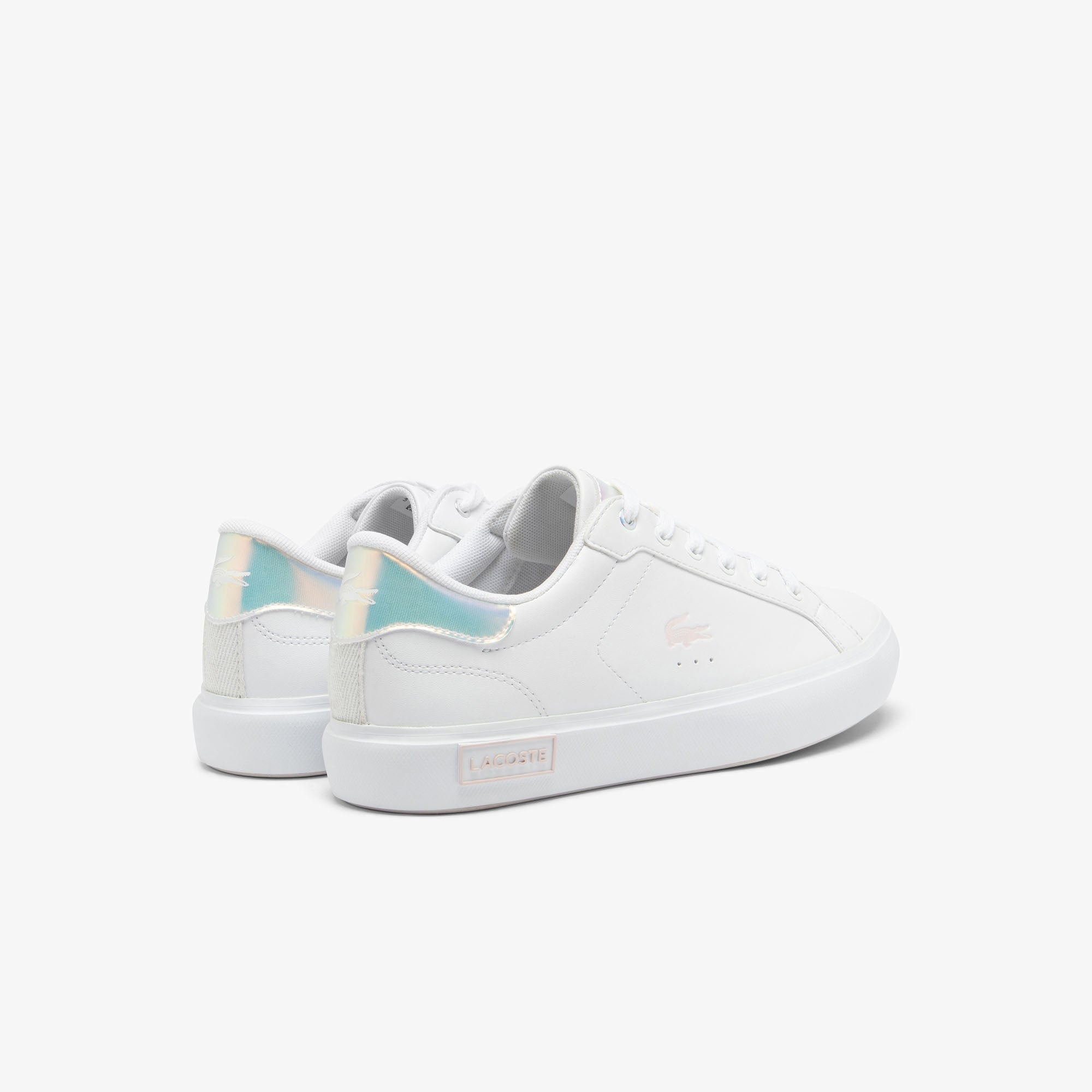 Lacoste Sapatilhas Sneakers Shoes  J Powercourt Whi Lt.pin Branco Rosa Claro_shot3