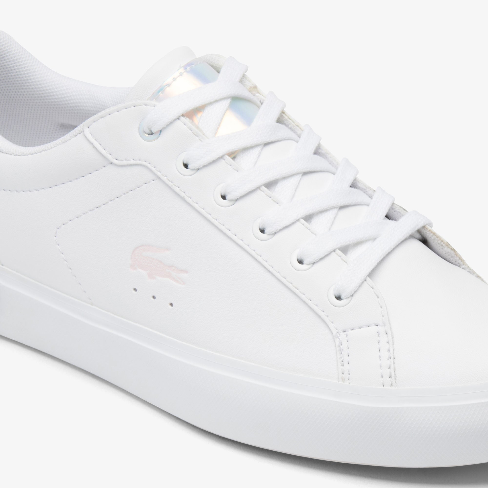 Lacoste Sapatilhas Sneakers Shoes  J Powercourt Whi Lt.pin Branco Rosa Claro_shot5