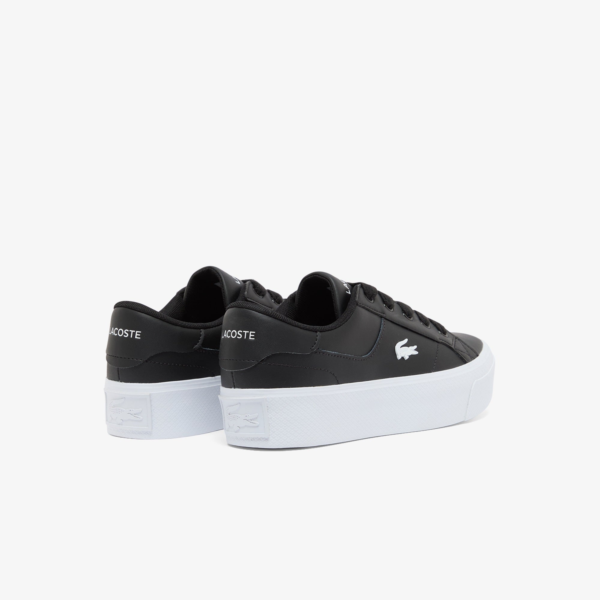 Lacoste Sapatilhas Sneakers Shoes  W Ziane Blk White Preto Branco_shot3