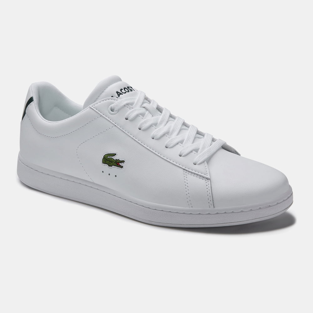 Lacoste Sapatilhas Sneakers Shoes Carnaby Evo Whi Green Branco Verde Shot2