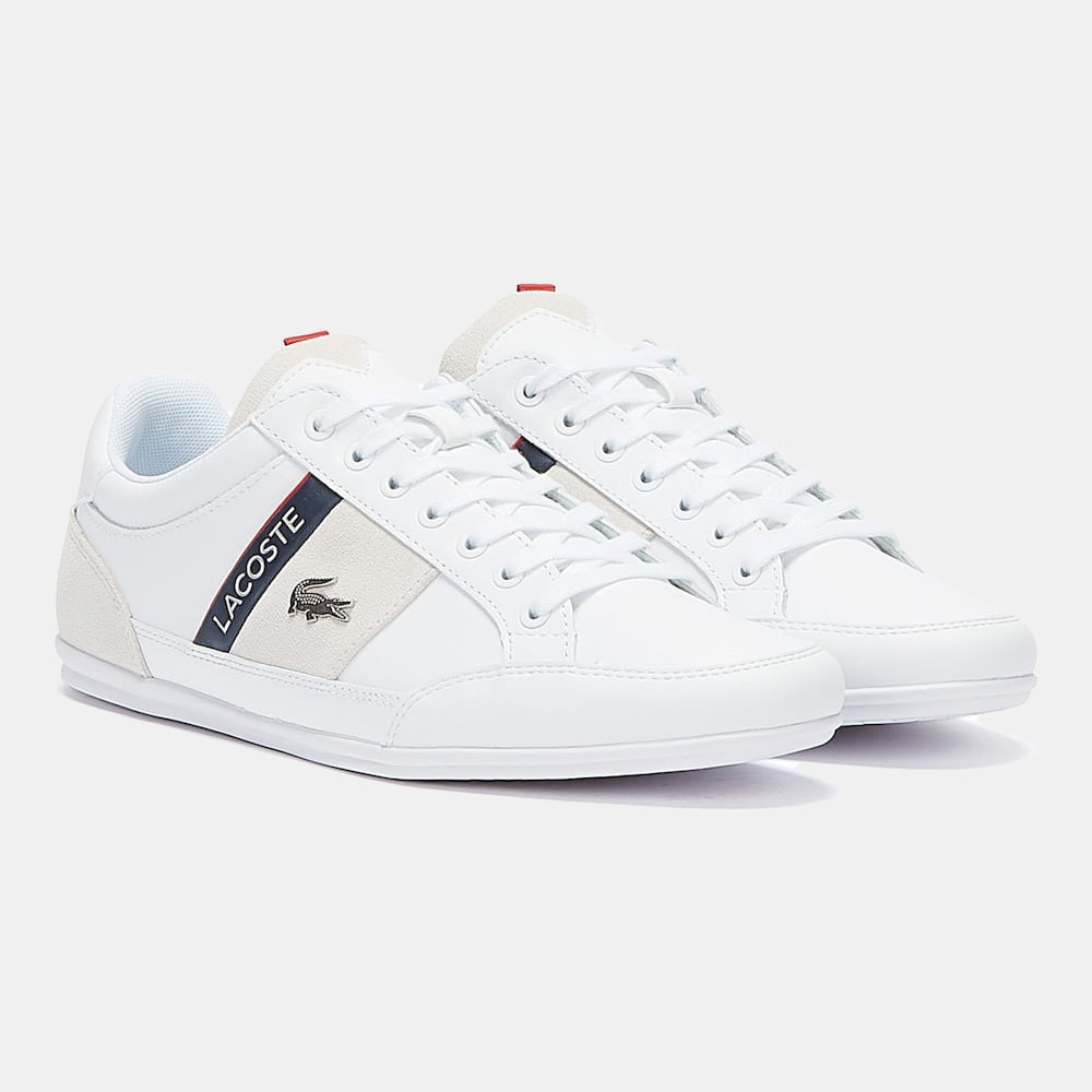 Lacoste Sapatilhas Sneakers Shoes Chaymon Whi Nvy Branco Navy Shot2