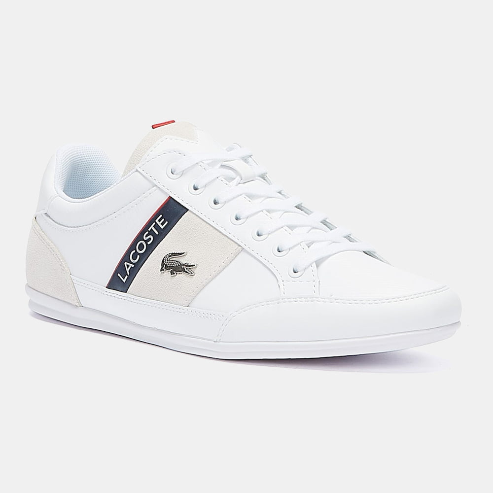 Lacoste Sapatilhas Sneakers Shoes Chaymon Whi Nvy Branco Navy Shot4