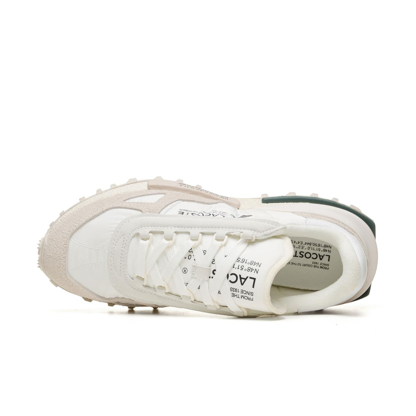 Lacoste Sapatilhas Sneakers Shoes Elite Active Whi Dk.gre Branco Verde_shot4