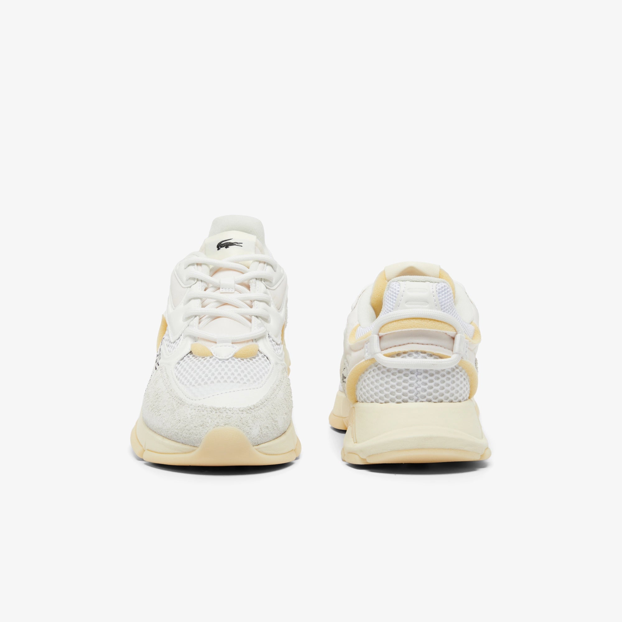 Lacoste Sapatilhas Sneakers Shoes L003 Whi Yellow Branco Amarelo_shot5