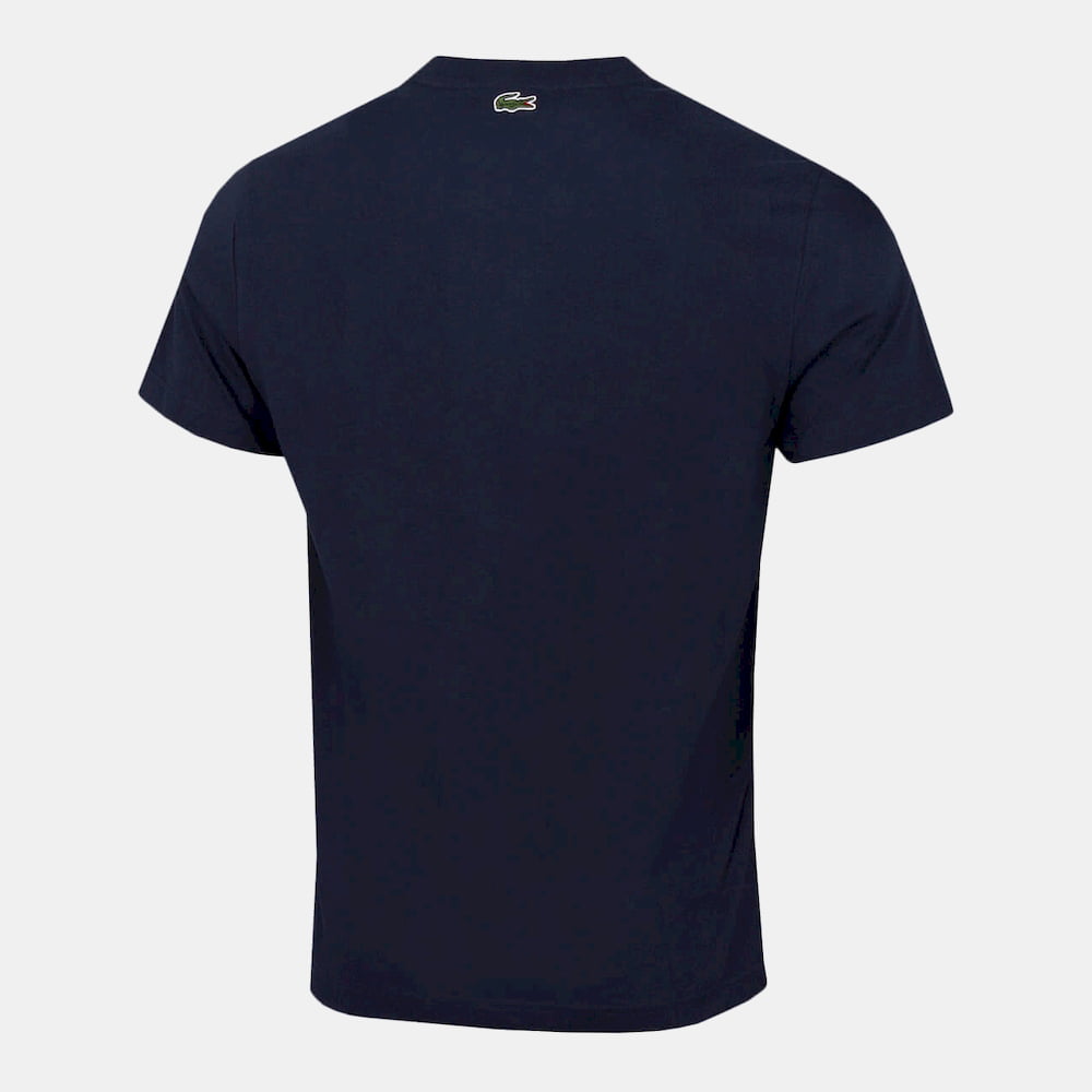 Lacoste T Shirt Th0063 Navy Navy Shot4