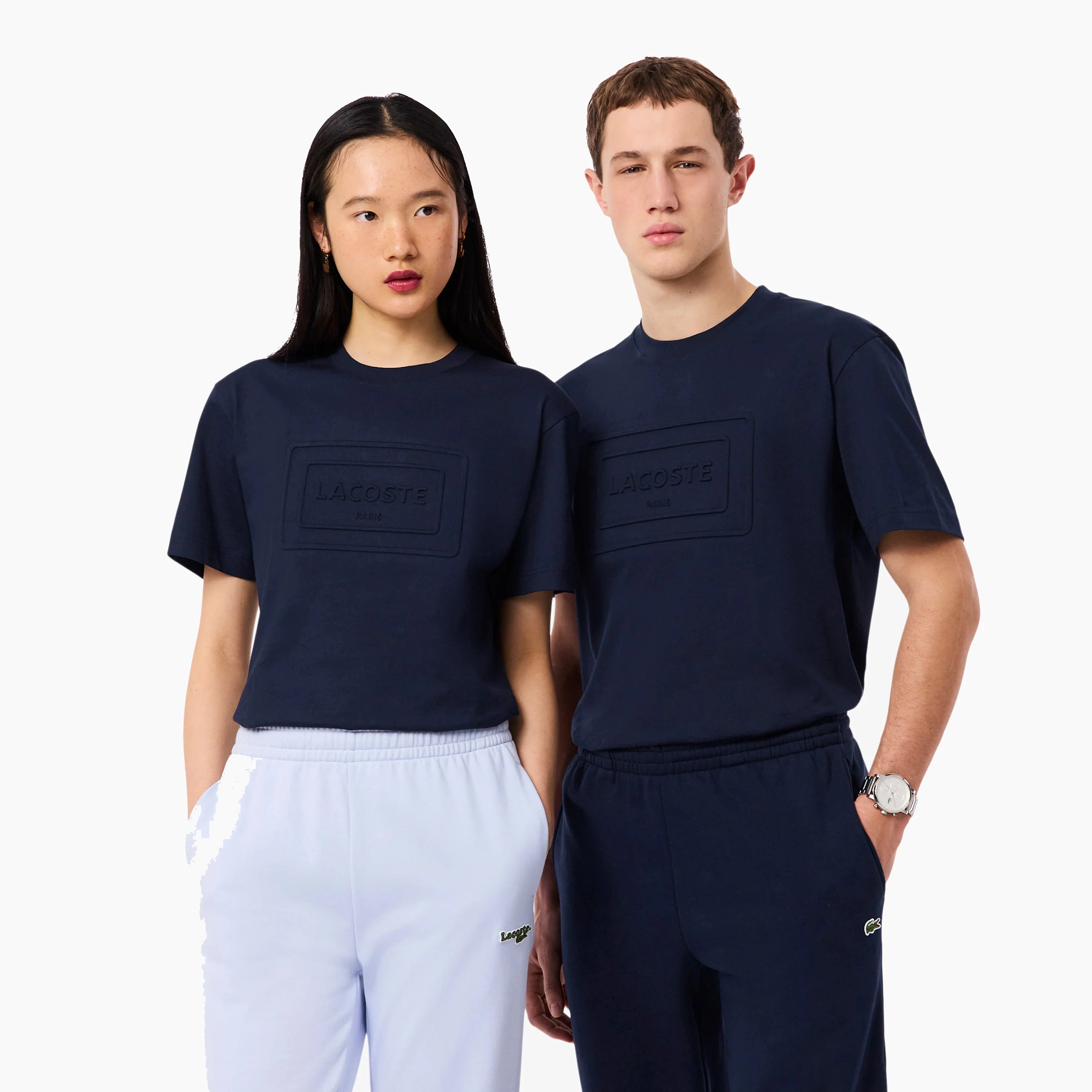 Lacoste T Shirt Th0794 Navy Navy_shot3
