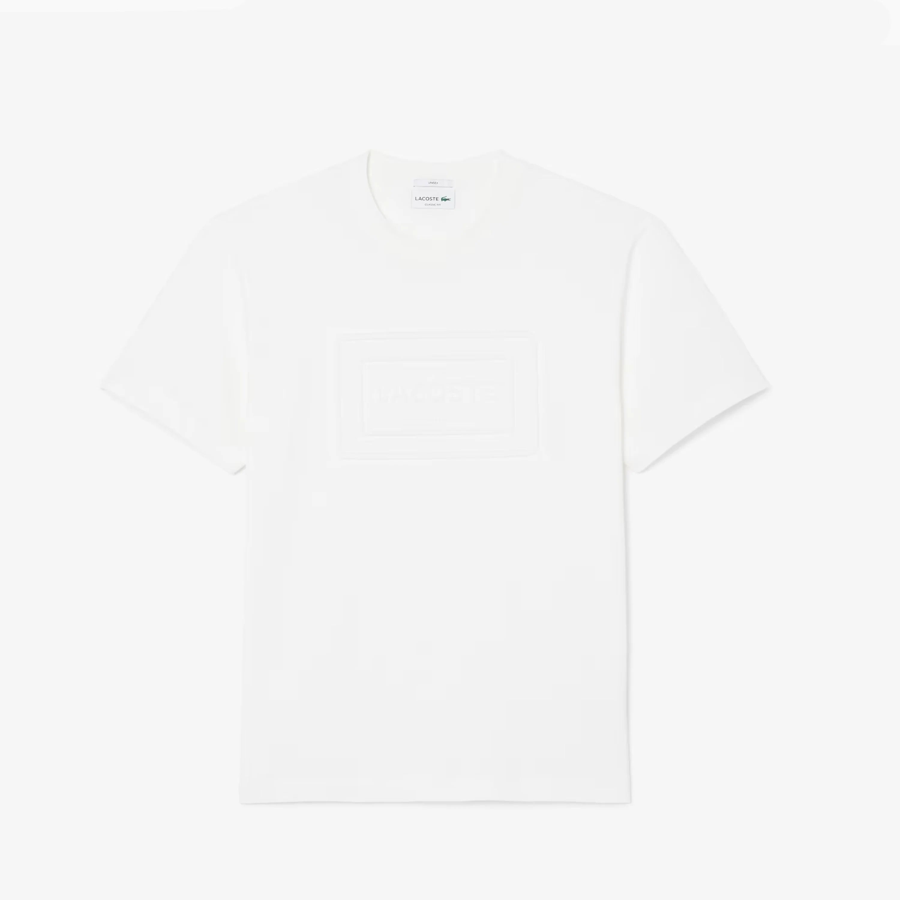 Lacoste T Shirt Th0794 White Branco_shot4