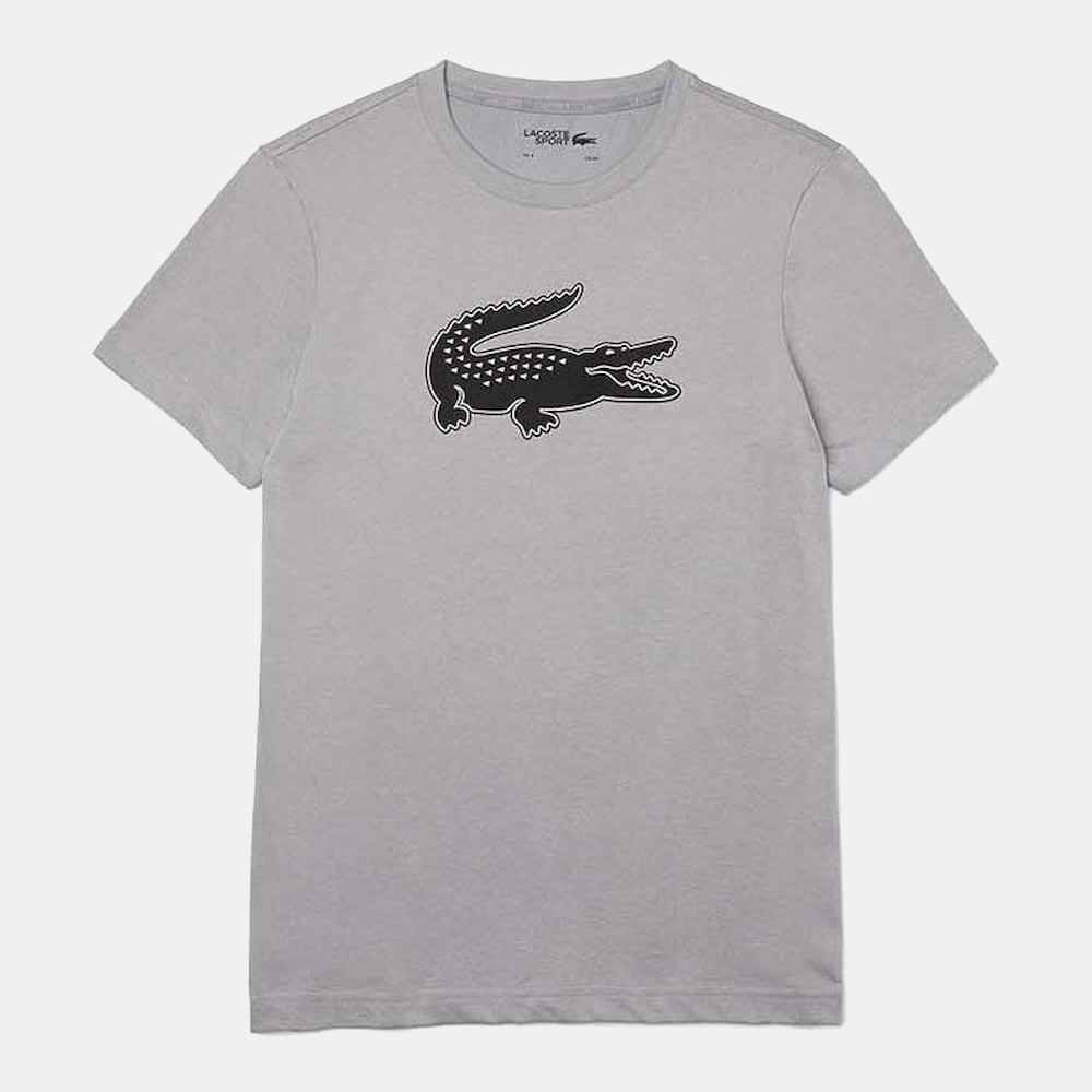 Lacoste T Shirt Th2042 Grey Black Cinza Preto Shot1 Resultado