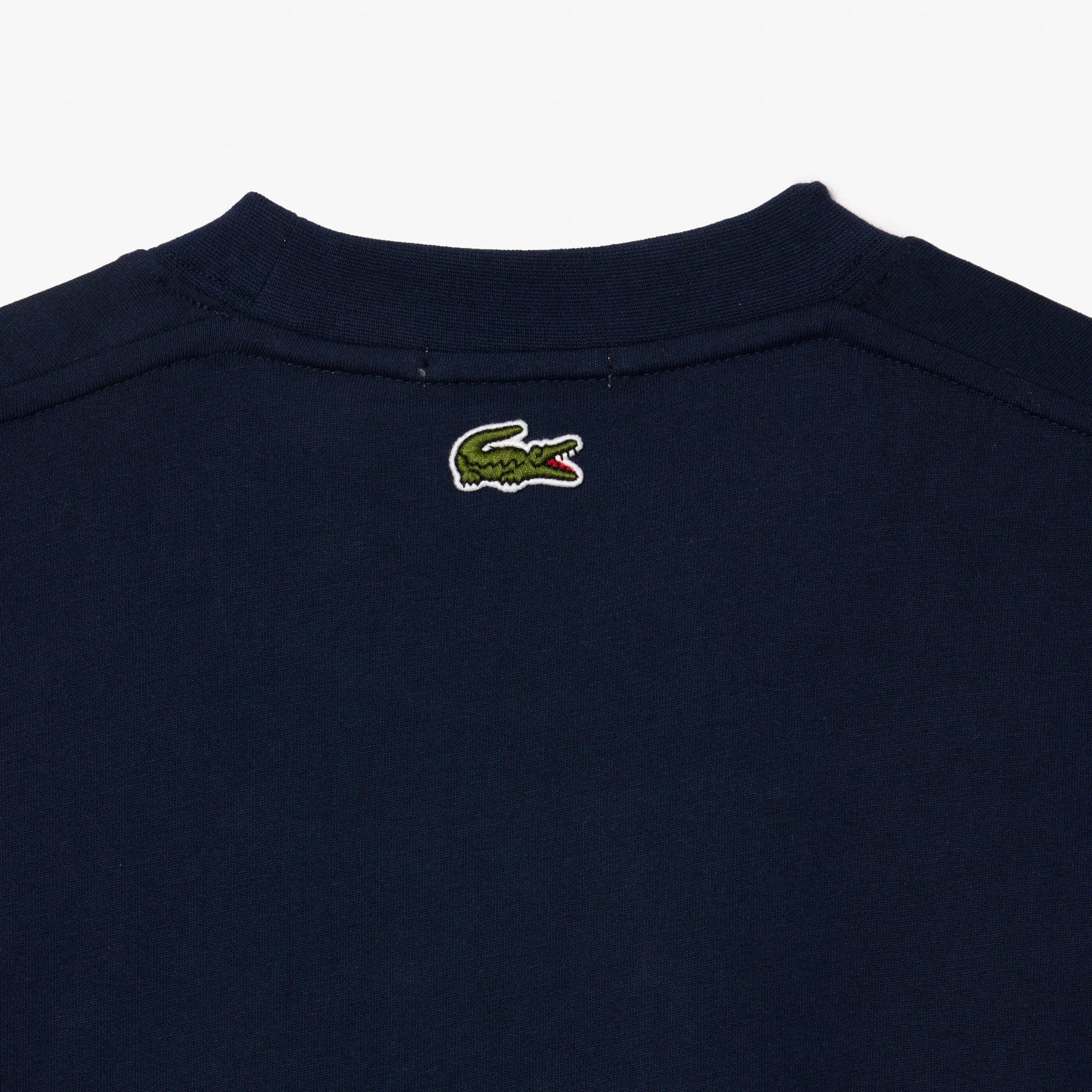 Lacoste T Shirt Th2733 Navy Navy_shot3