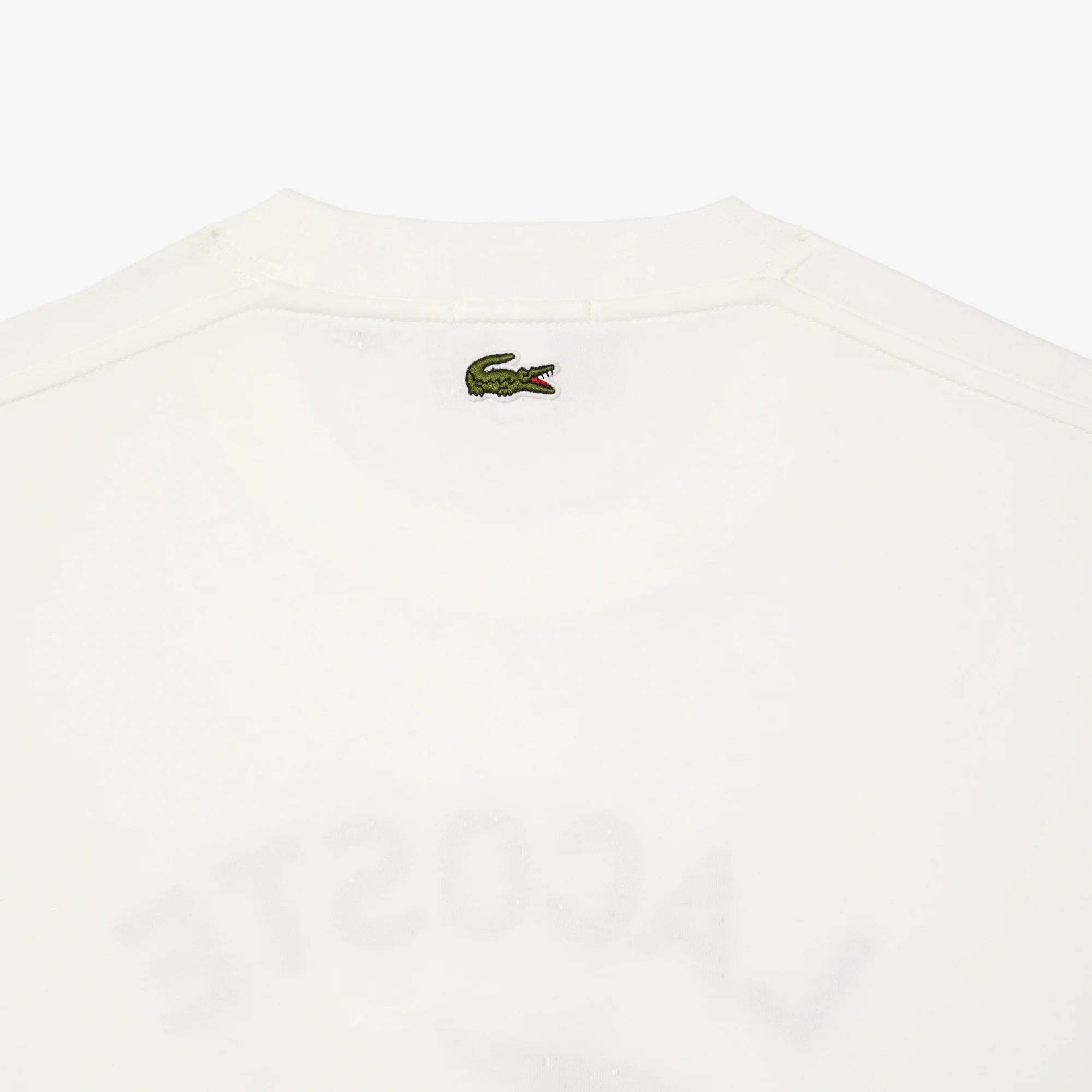 Lacoste T Shirt Th2733 White Branco_shot2