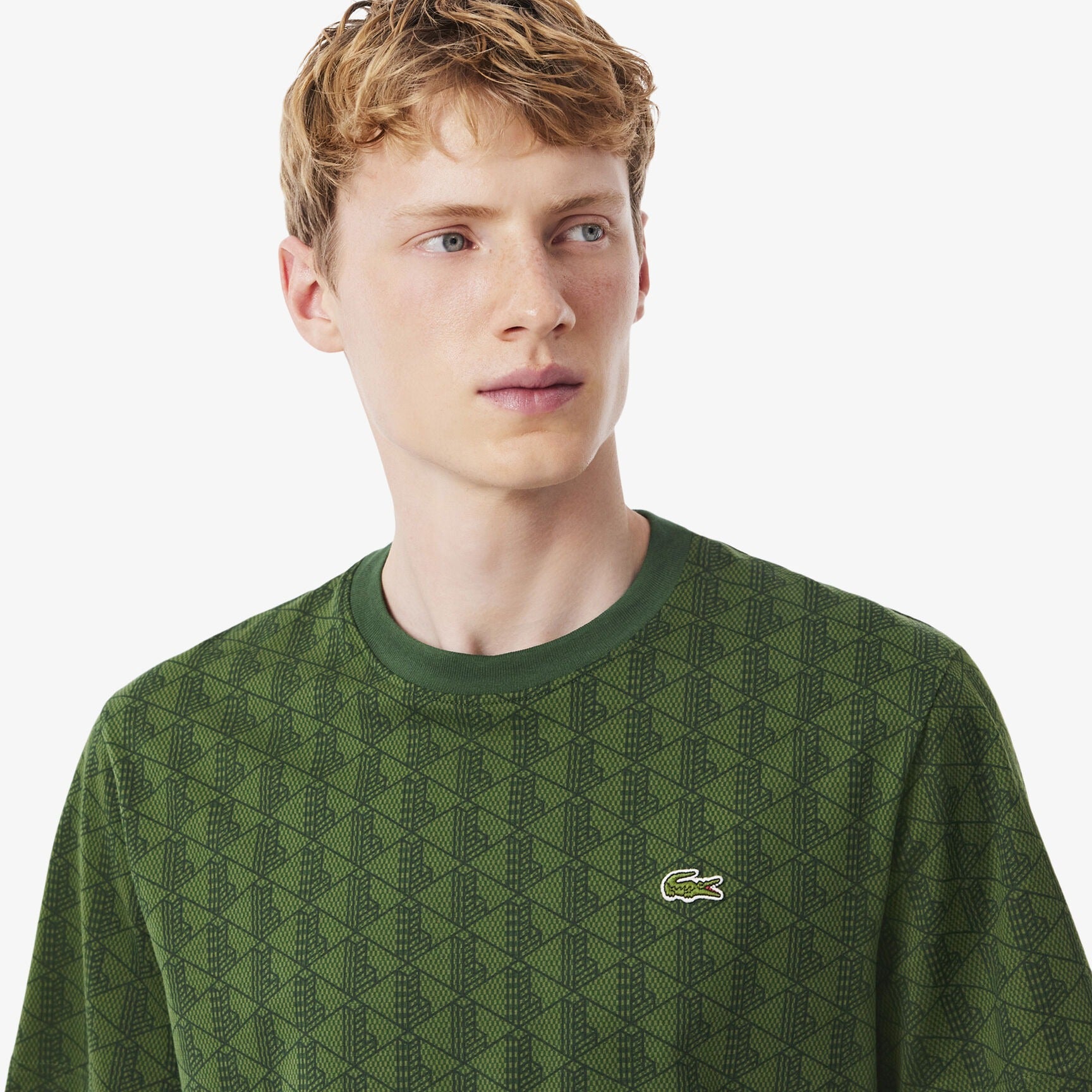 Lacoste T Shirt Th5902 Green Verde_shot2