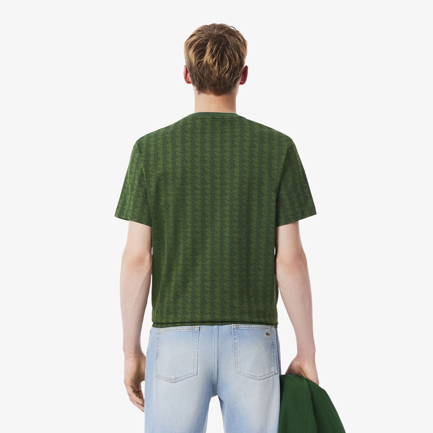 Lacoste T Shirt Th5902 Green Verde_shot3