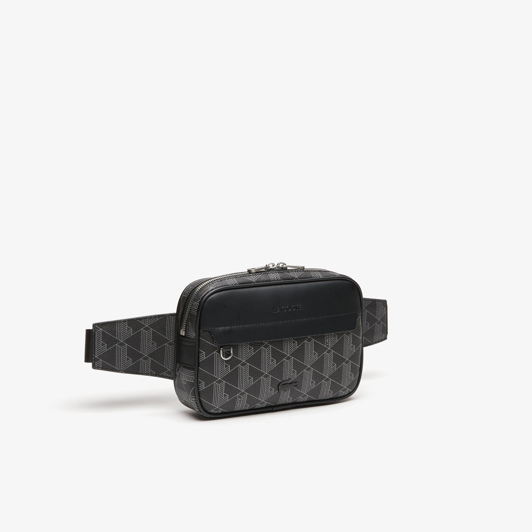 Lacoste Waistbag Nh4004lx Black.logo Preto_shot1