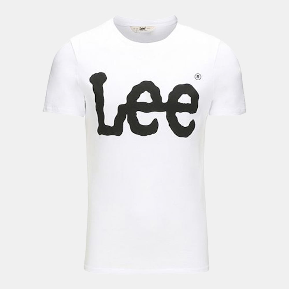 Lee T Shirt El64cai White Branco Shot8