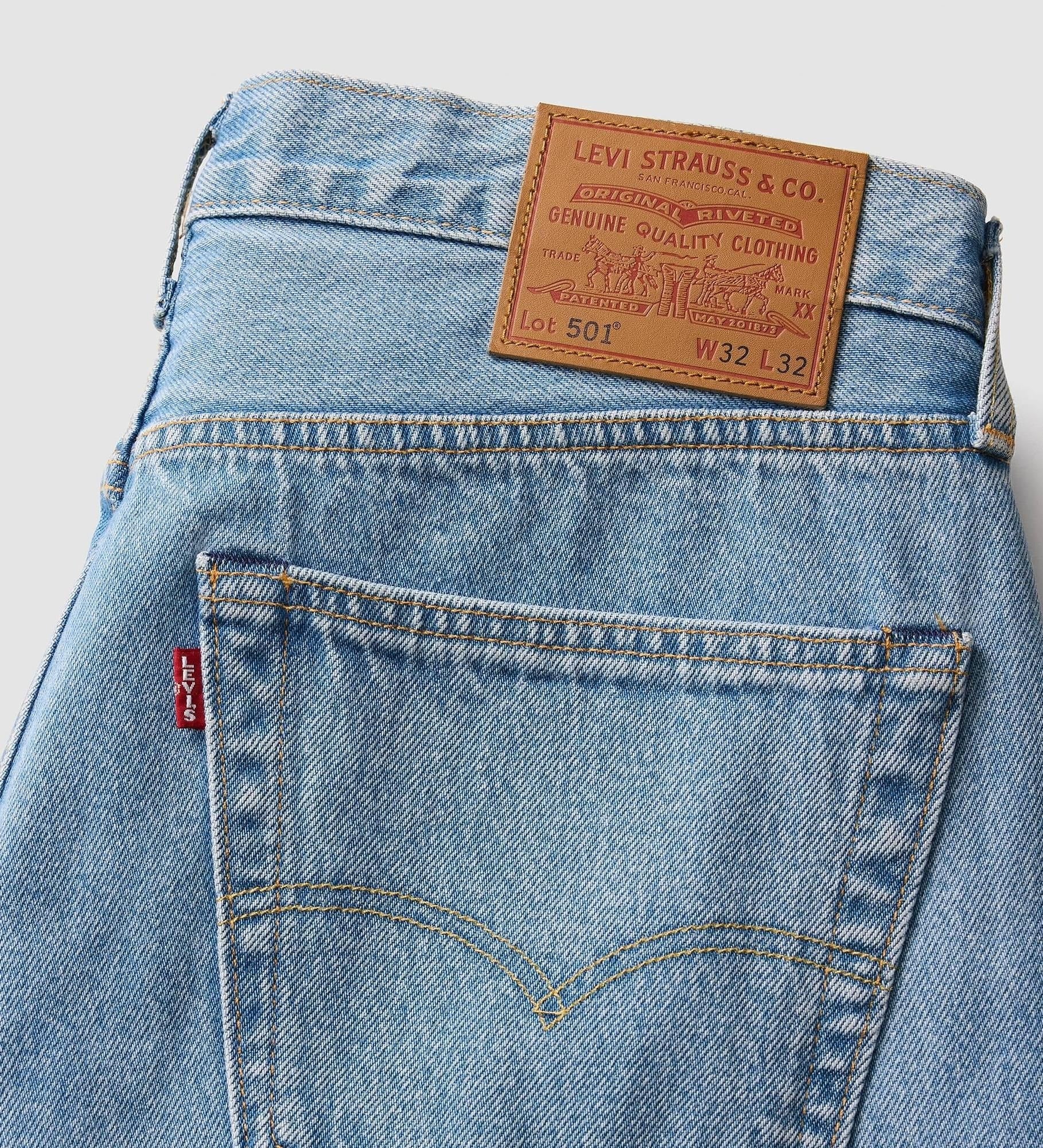 Levis Calcas Trousers 00501 3708 Light Wash Light Wash_shot6