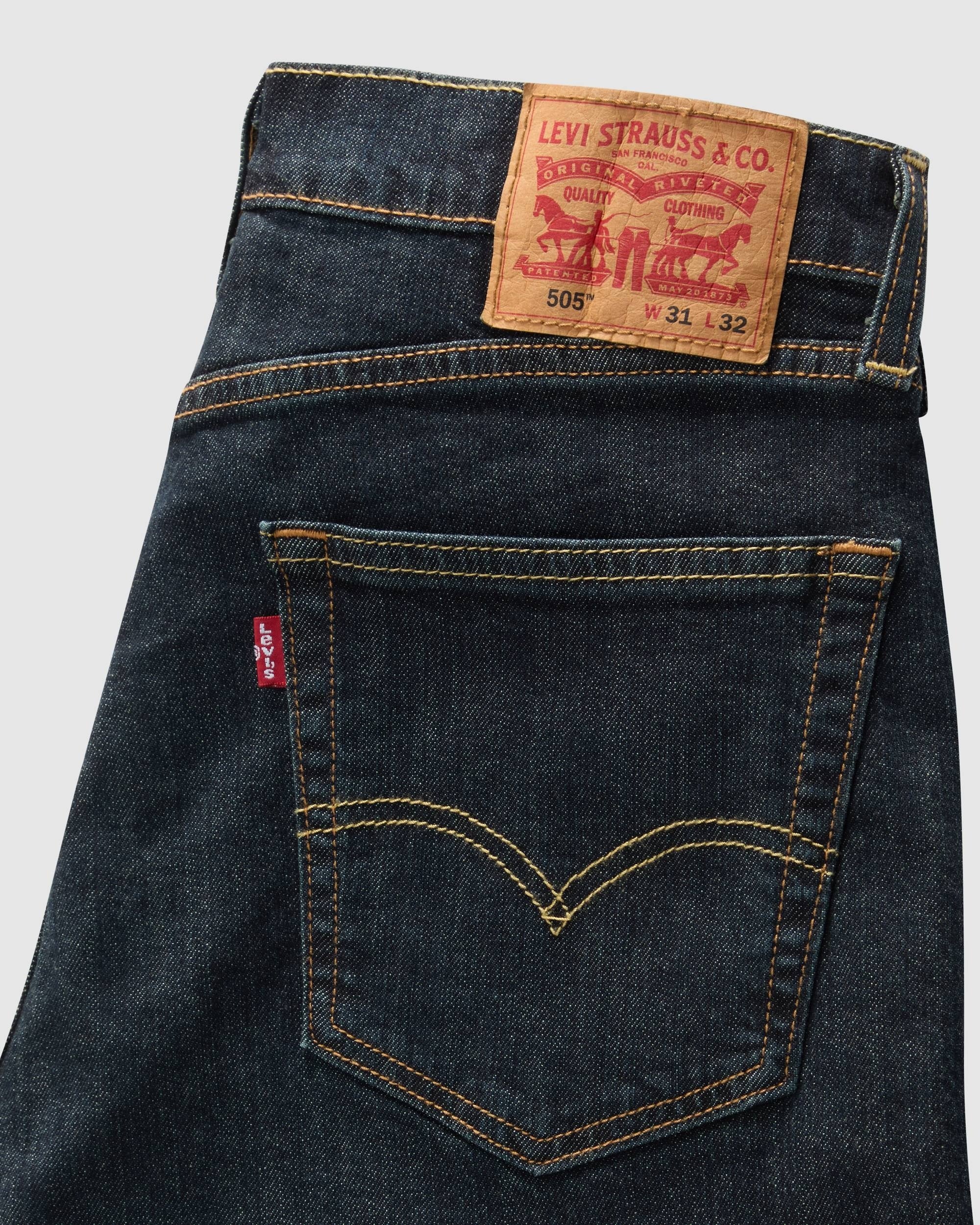 Levis Calcas Trousers 00505 1447 Dark Wash Dark Wash_shot5