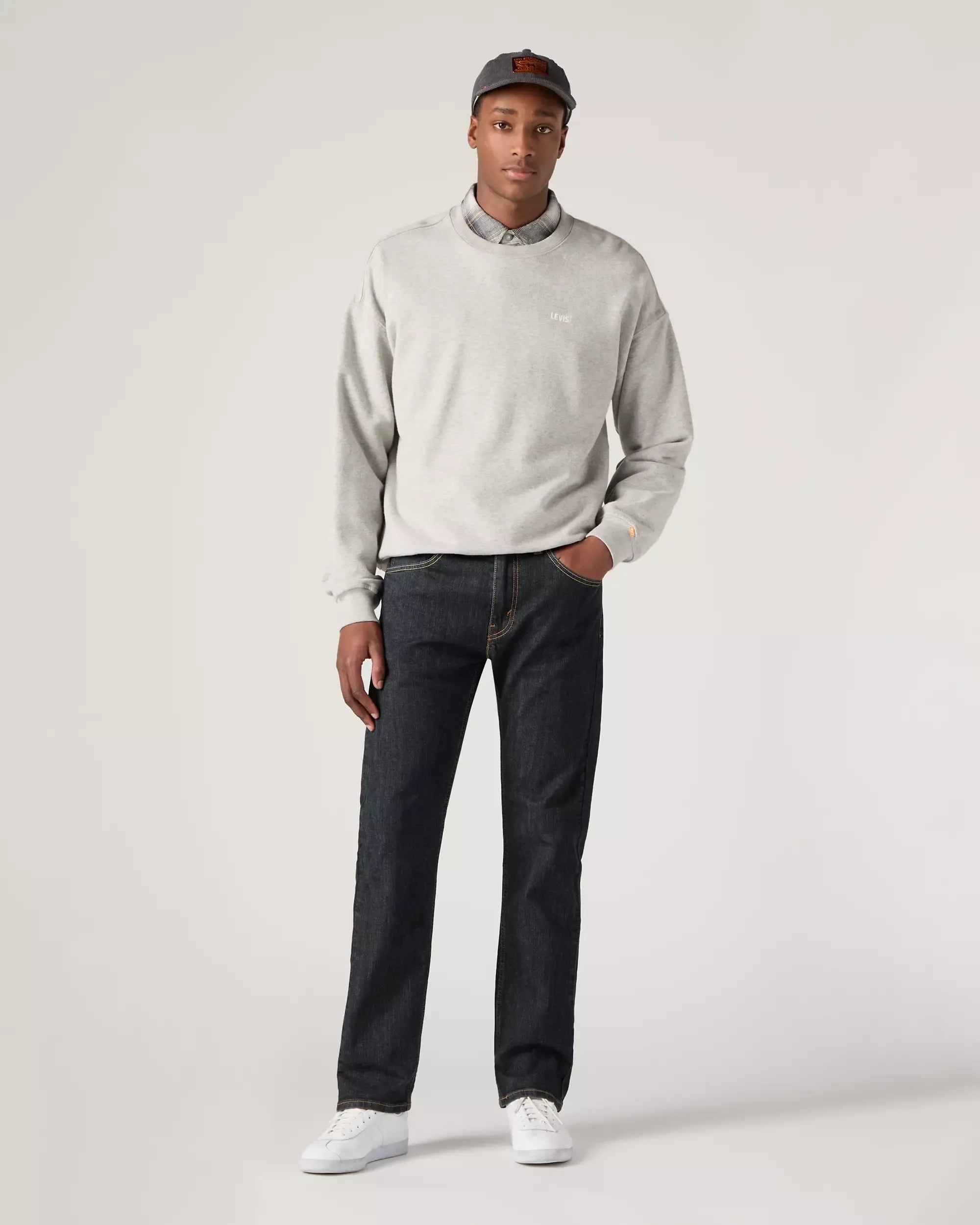 Levis Calcas Trousers 00505 1447 Dark Wash Dark Wash_shot6