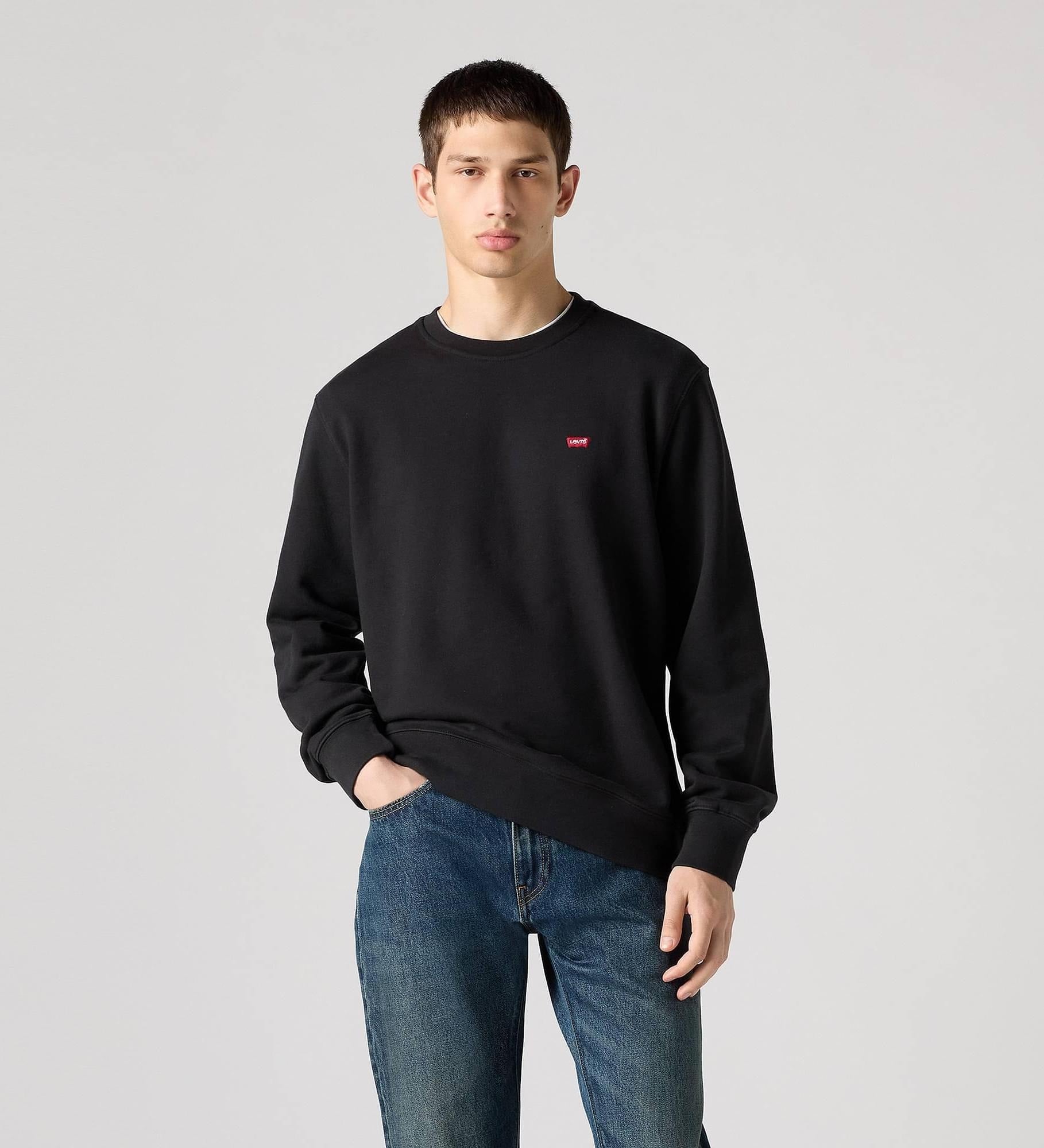 Levis Camisola Sweat 35909 0003 Black Preto_shot4