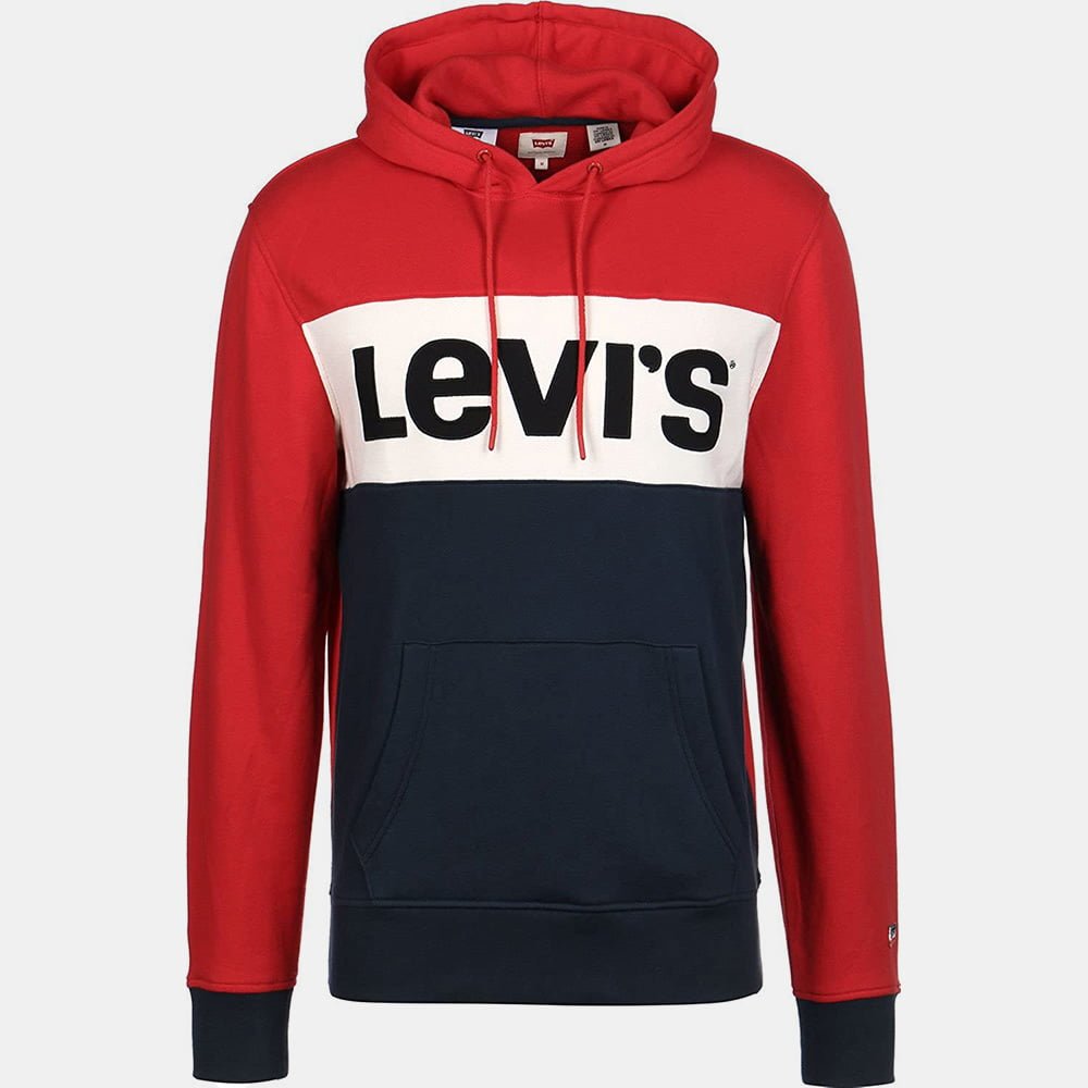 Levis Camisola Sweat 56613 00xx Navy Wh Re Azul Branco Vermelho Shot1