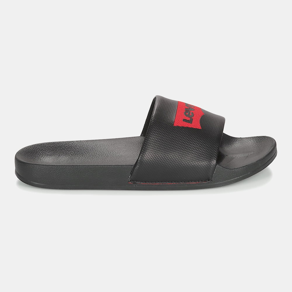 Levis Chinelos Slippers 37544 000x Black Red Preto Vermelho Shot4