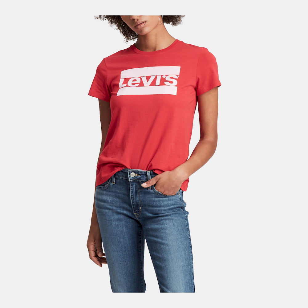 Levis T Shirt 17369 0621 Red Vermelho Shot2