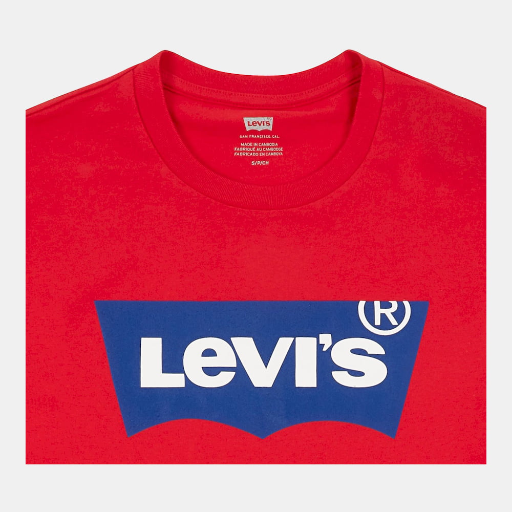 Levis T Shirt 22489 0173 Red Navy Vermelho Navy Shot10