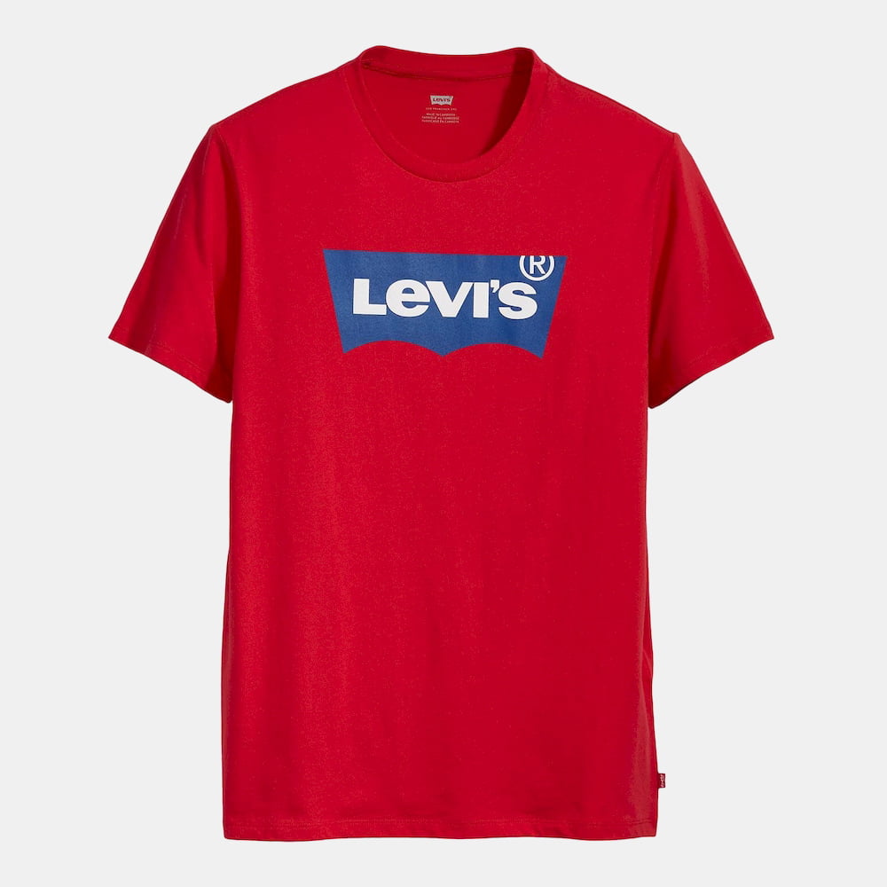 Levis T Shirt 22489 0173 Red Navy Vermelho Navy Shot6