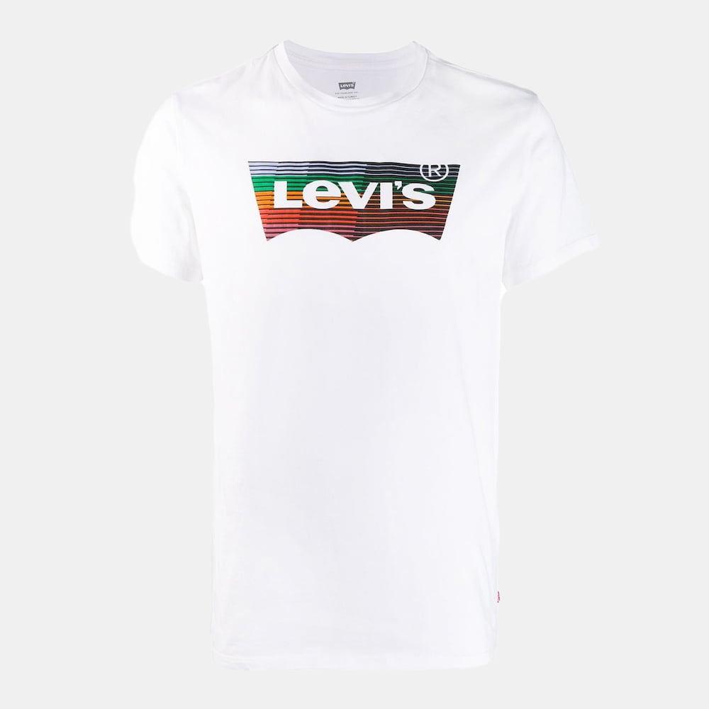 Levis T Shirt 22489 02xx White Branco Shot2