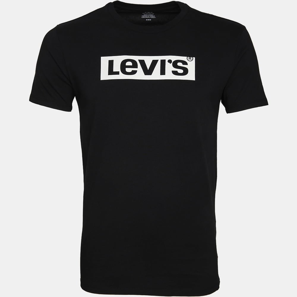 Levis T Shirt 22491 042x Black Preto Shot1