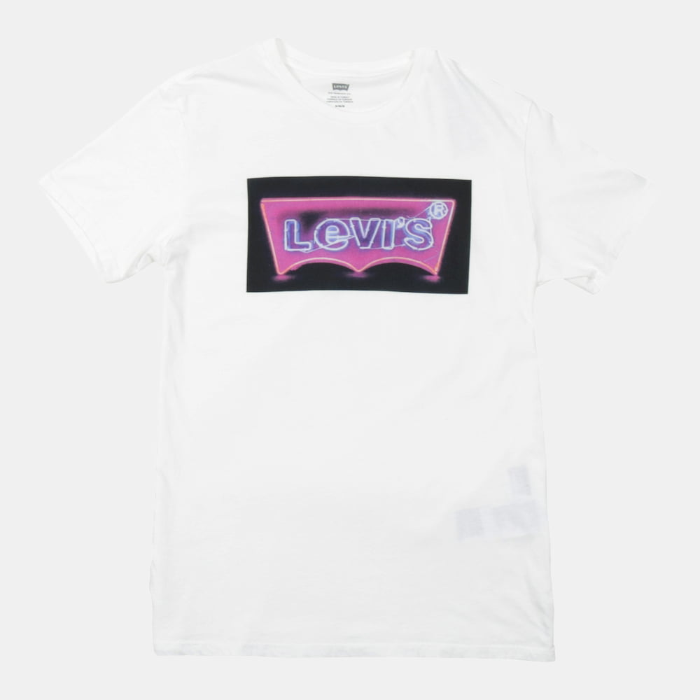 Levis T Shirt 22491 0488 Whi Pink Branco Rosa Shot2