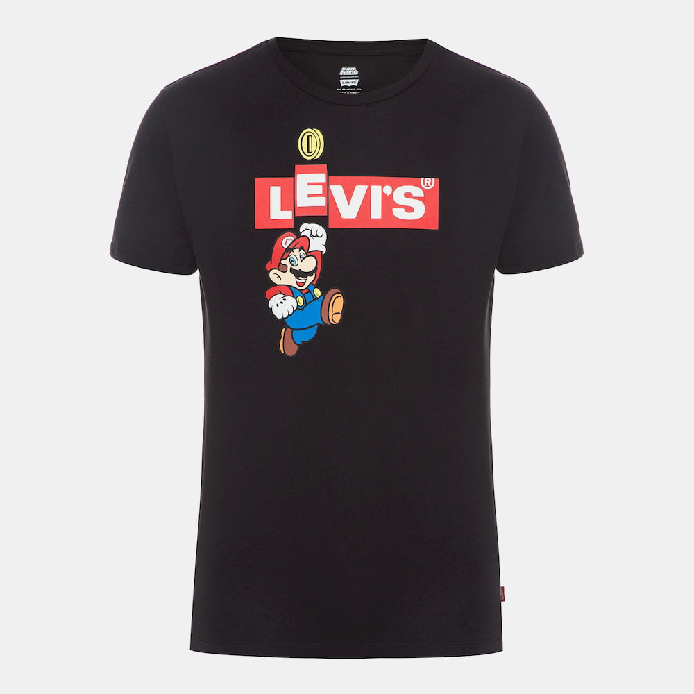 Levis T Shirt 22491 0707 Black Preto Shot4