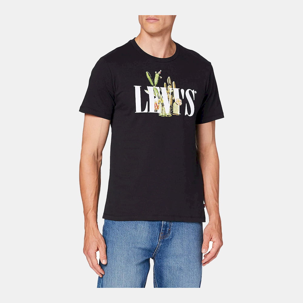 Levis T Shirt 22491 07xx Black Preto Shot4