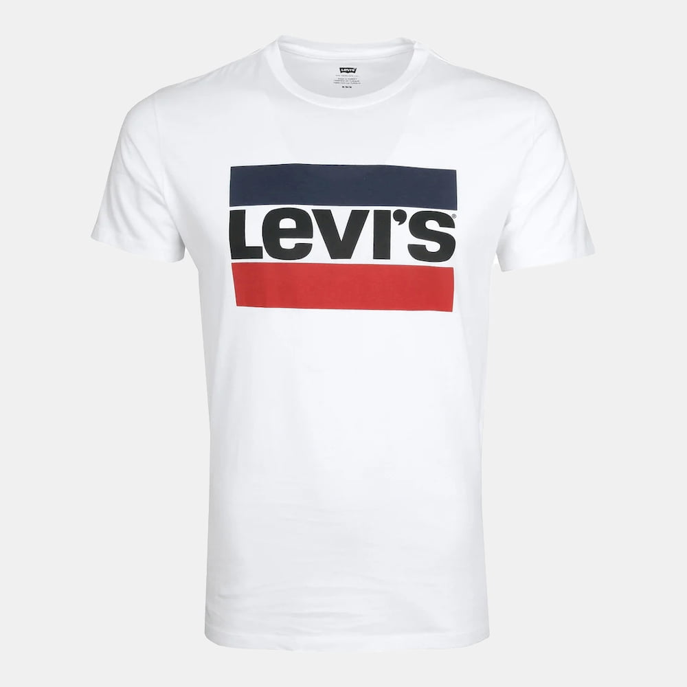 Levis T Shirt 39636 0000 White Branco Shot1