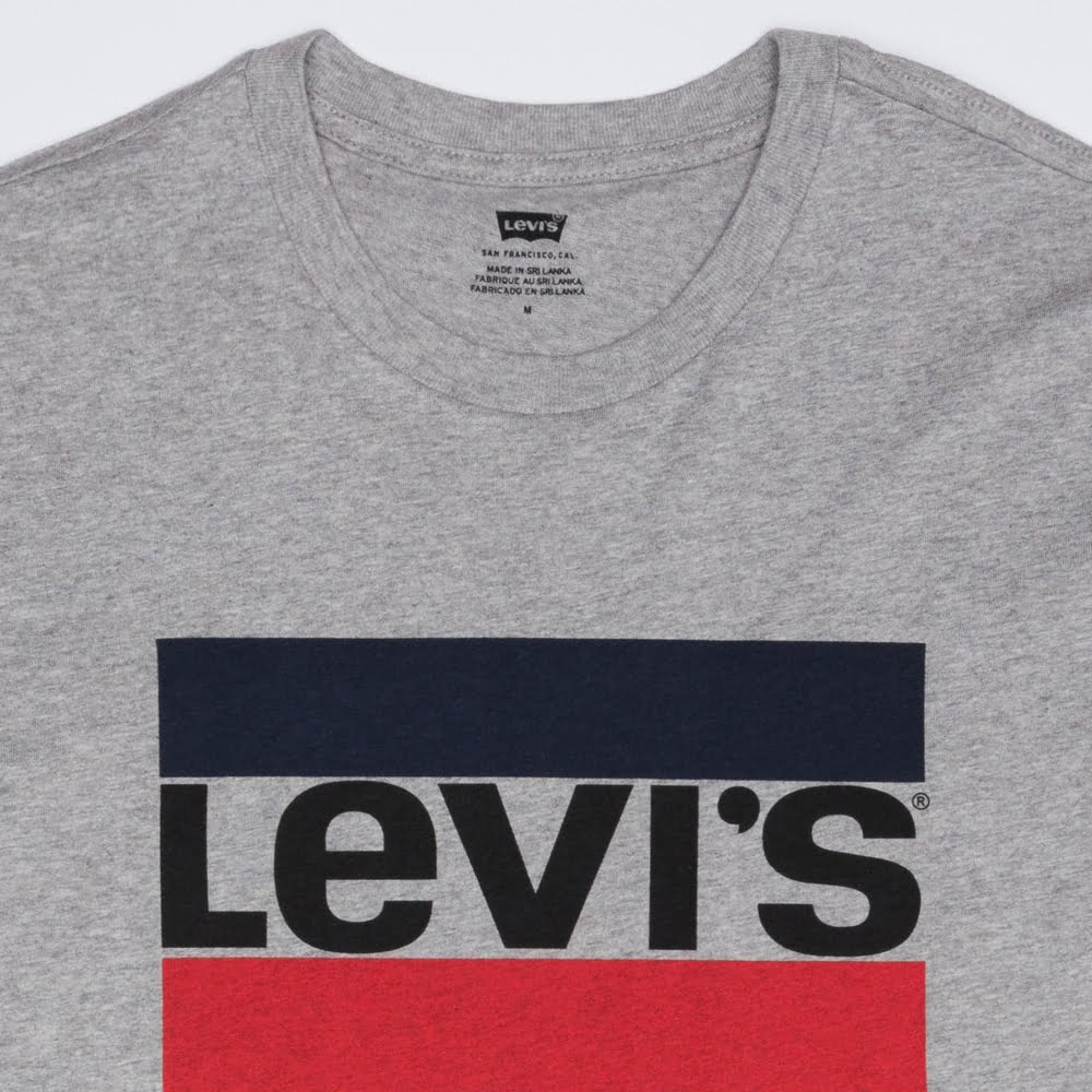 Levis T Shirt 39636 0002 Grey Cinza Shot5