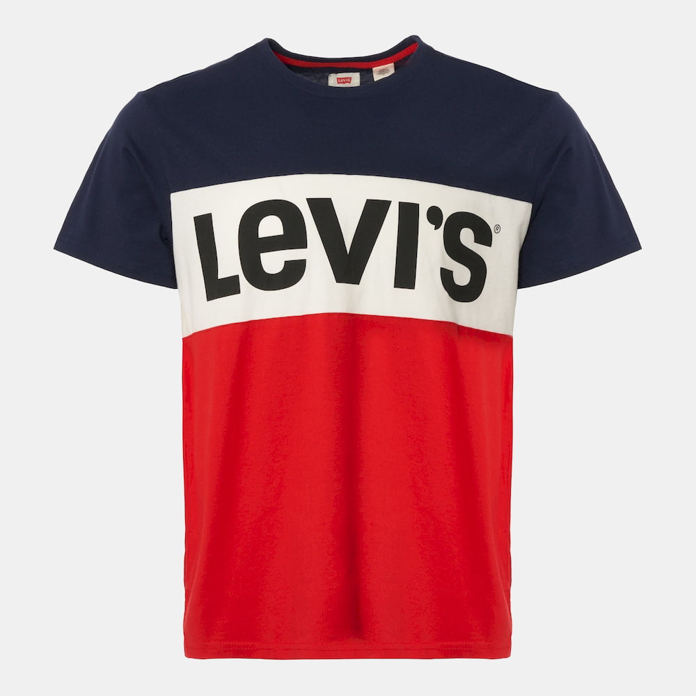 Levis T Shirt 56573 0002 Navy Wh Re Azul Branco Vermelho Shot2