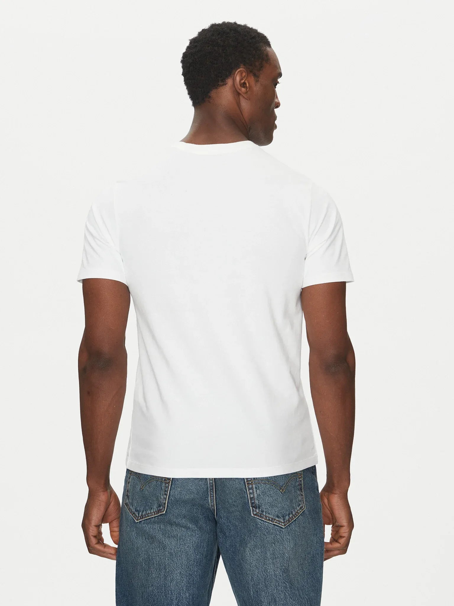 Levis T Shirt 56605 0000 White Branco_shot3