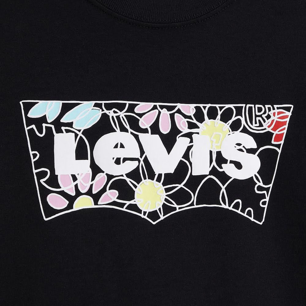 Levis T Shirt 87373 0013 Blk Multi Preto Multicolor Shot3