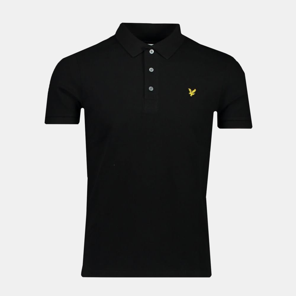 Lyle & Scott Polo Sp919v Black Preto Shot1