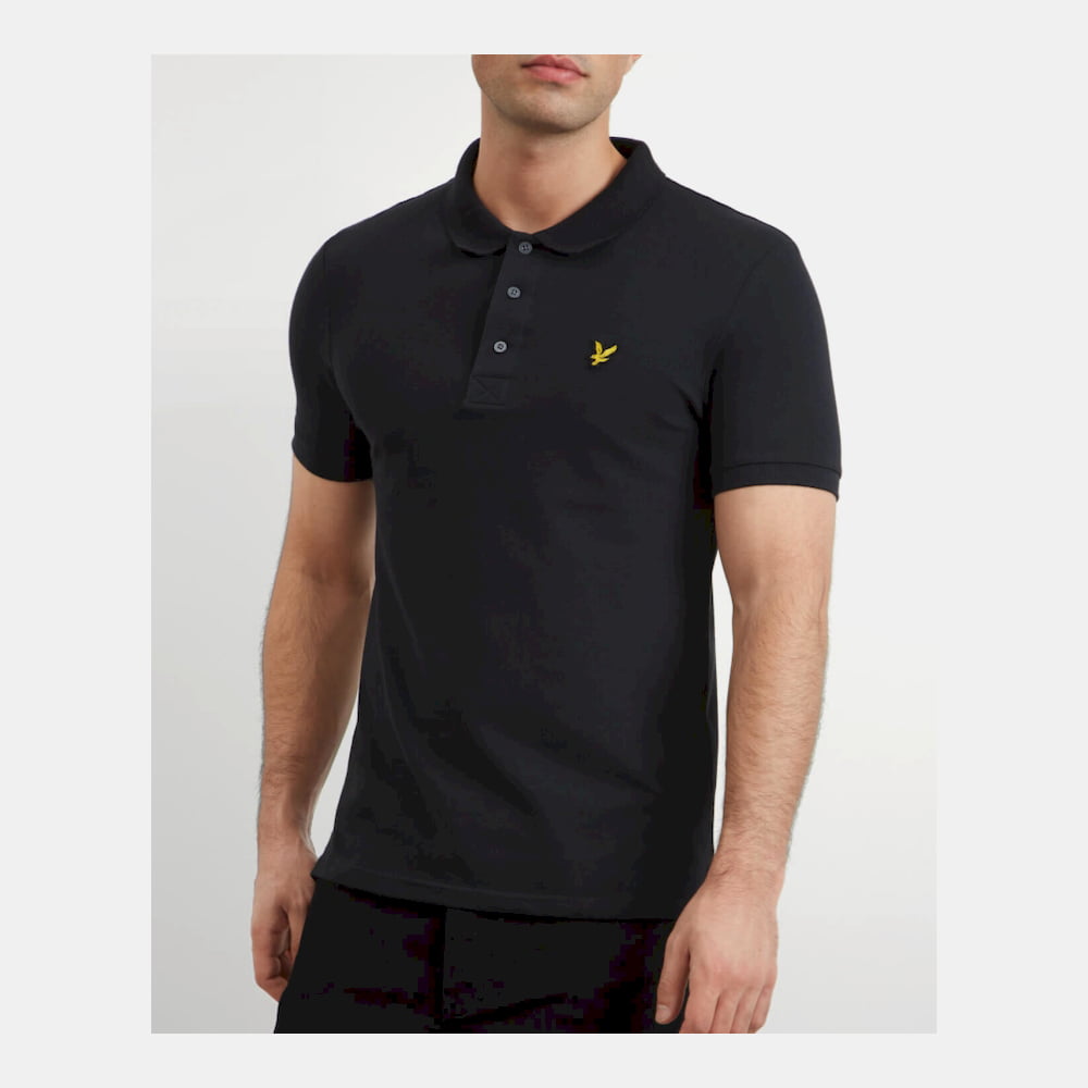 Lyle & Scott Polo Sp919v Black Preto Shot4